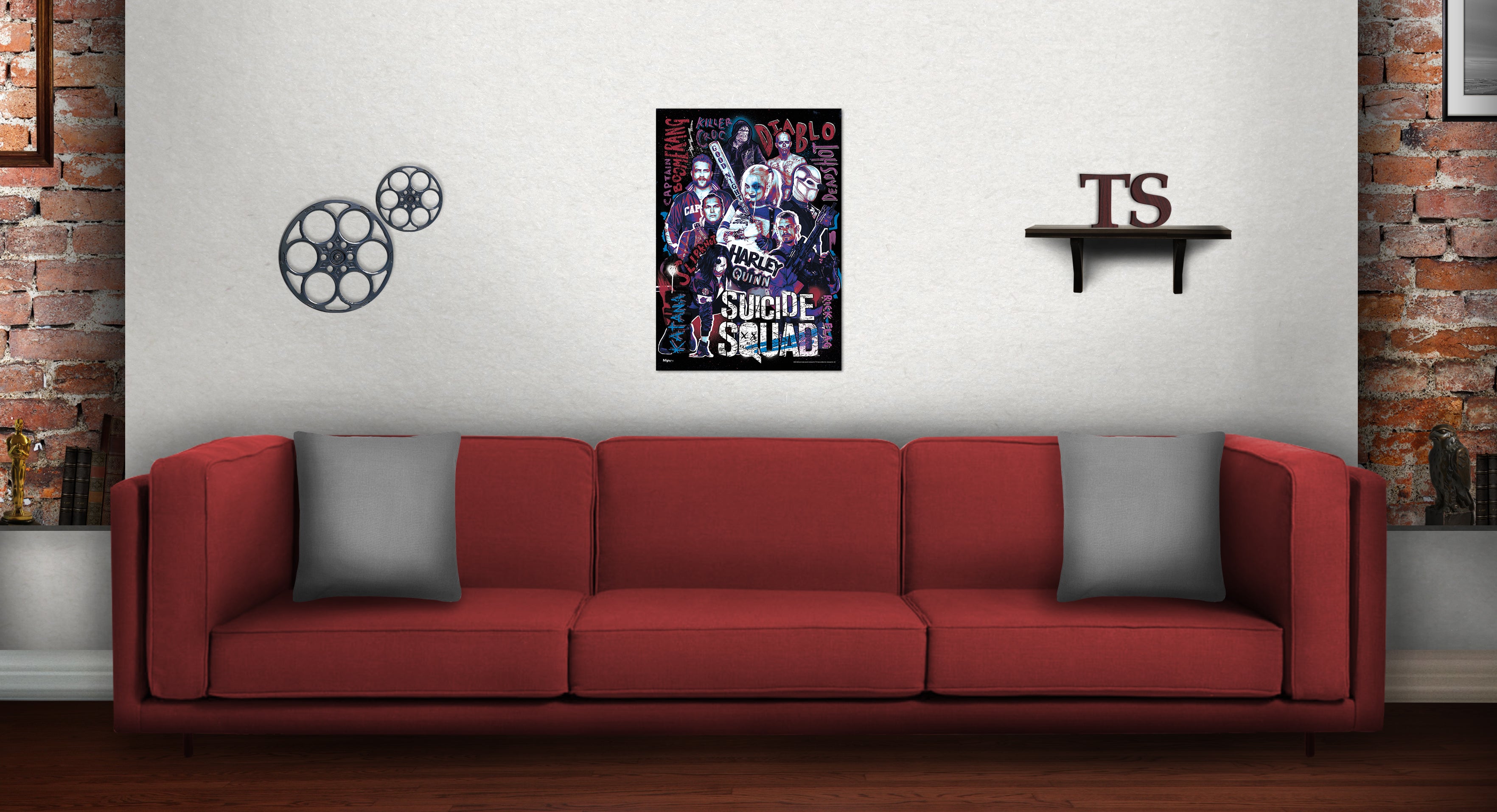 Suicide Squad (Unlikely Heroes) MightyPrint™ Wall Art MP17240220