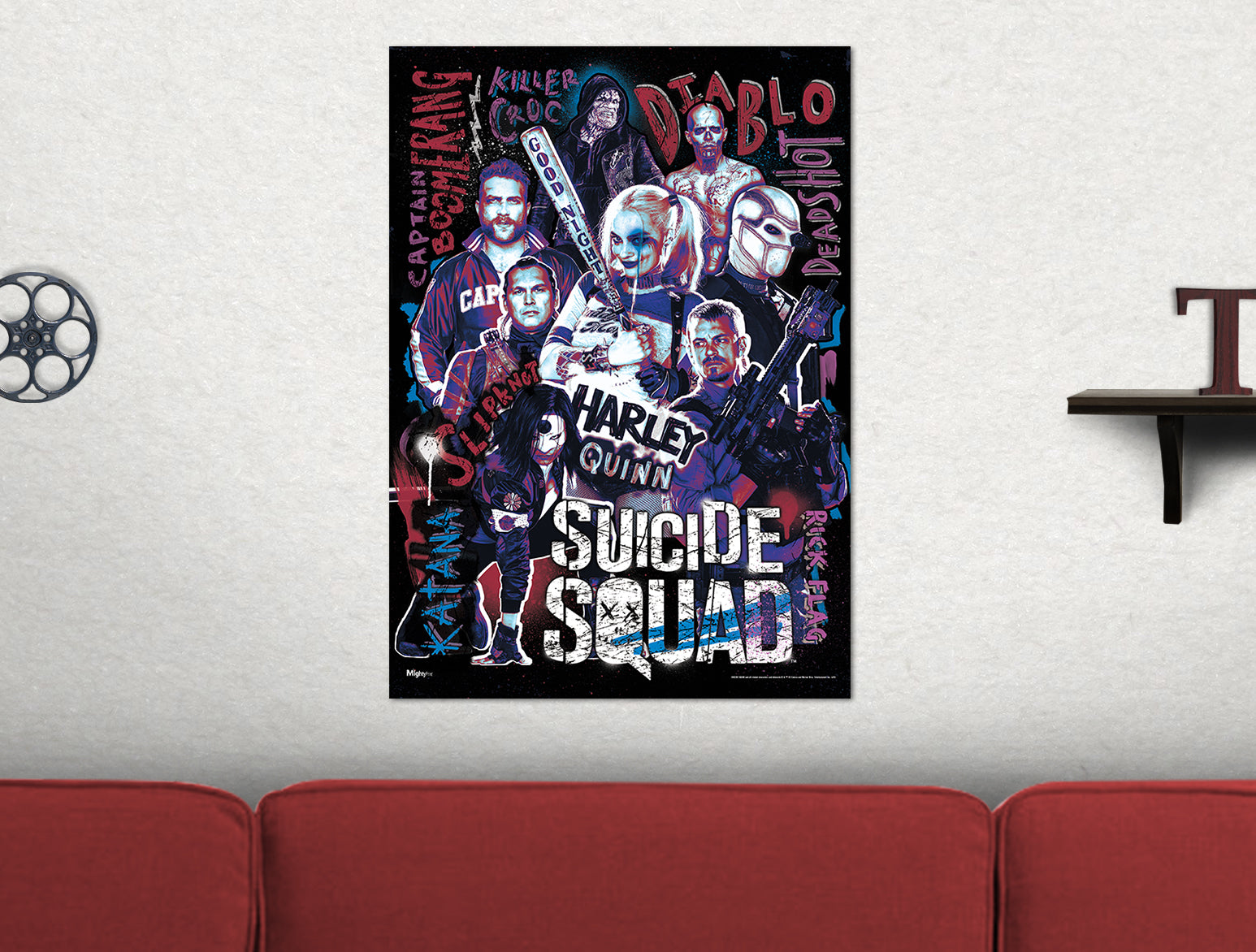 Suicide Squad (Unlikely Heroes) MightyPrint™ Wall Art MP17240220