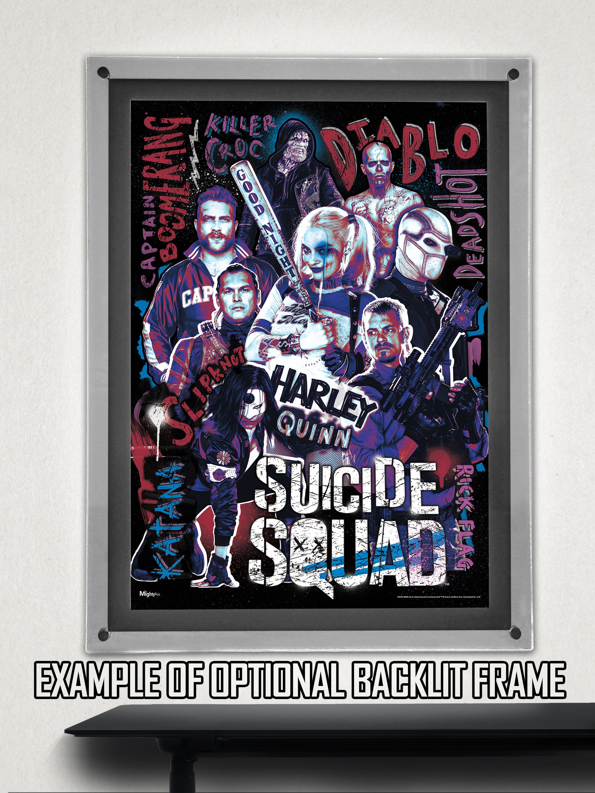 Suicide Squad (Unlikely Heroes) MightyPrint™ Wall Art MP17240220