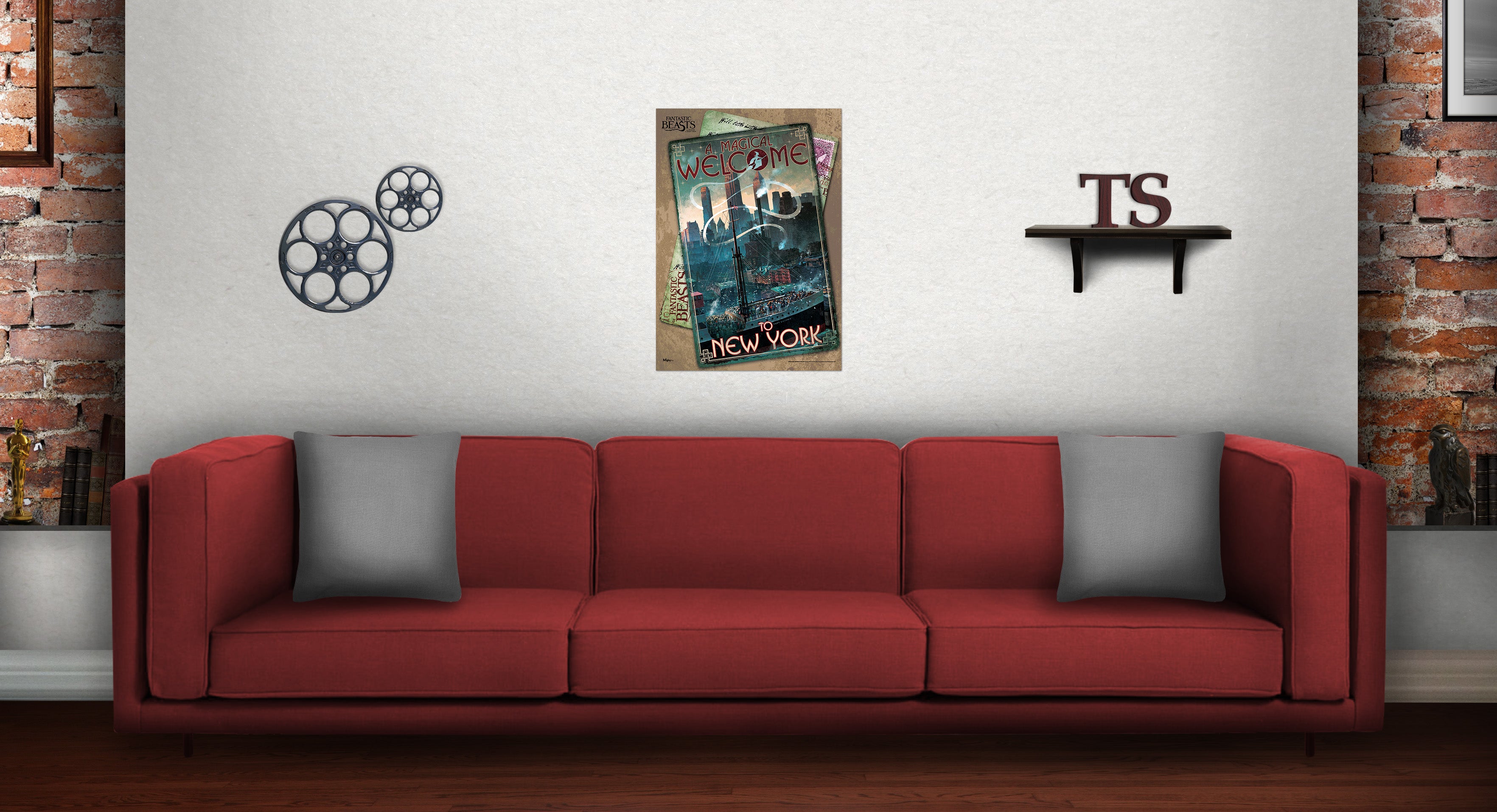 Fantastic Beasts and Where To Find Them (Magical Welcome) MightyPrint™ Wall Art MP17240223