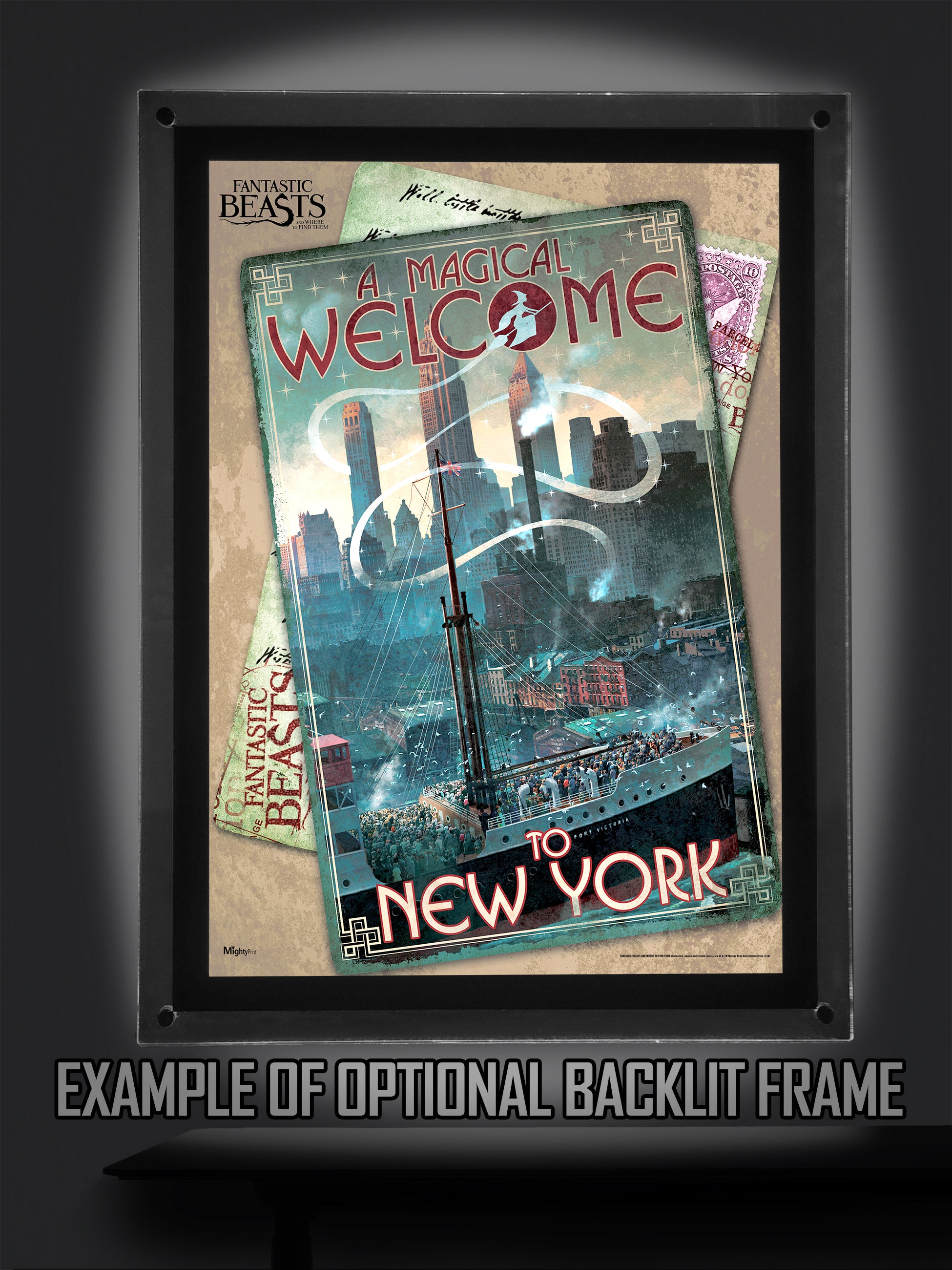 Fantastic Beasts and Where To Find Them (Magical Welcome) MightyPrint™ Wall Art MP17240223