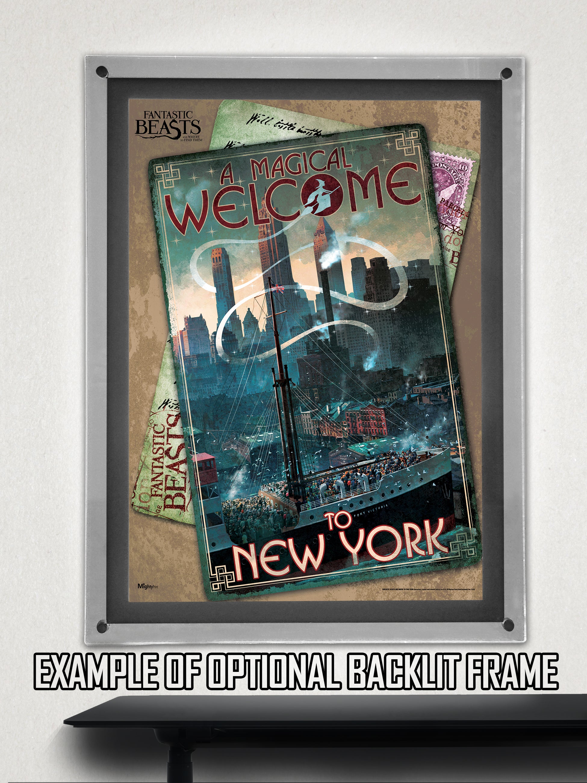 Fantastic Beasts and Where To Find Them (Magical Welcome) MightyPrint™ Wall Art MP17240223