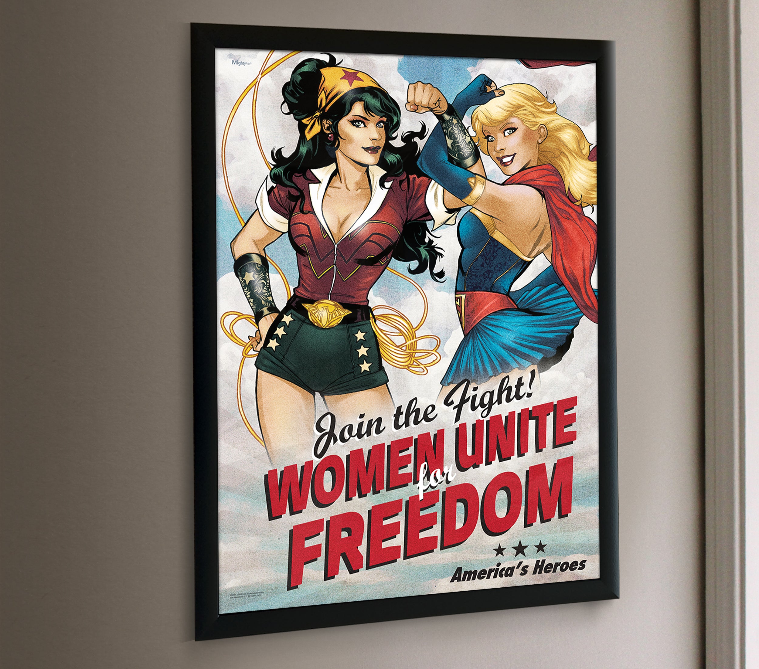 DC Comics (Justice League Women - Bombshell) MightyPrint™ Wall Art  MP17240231