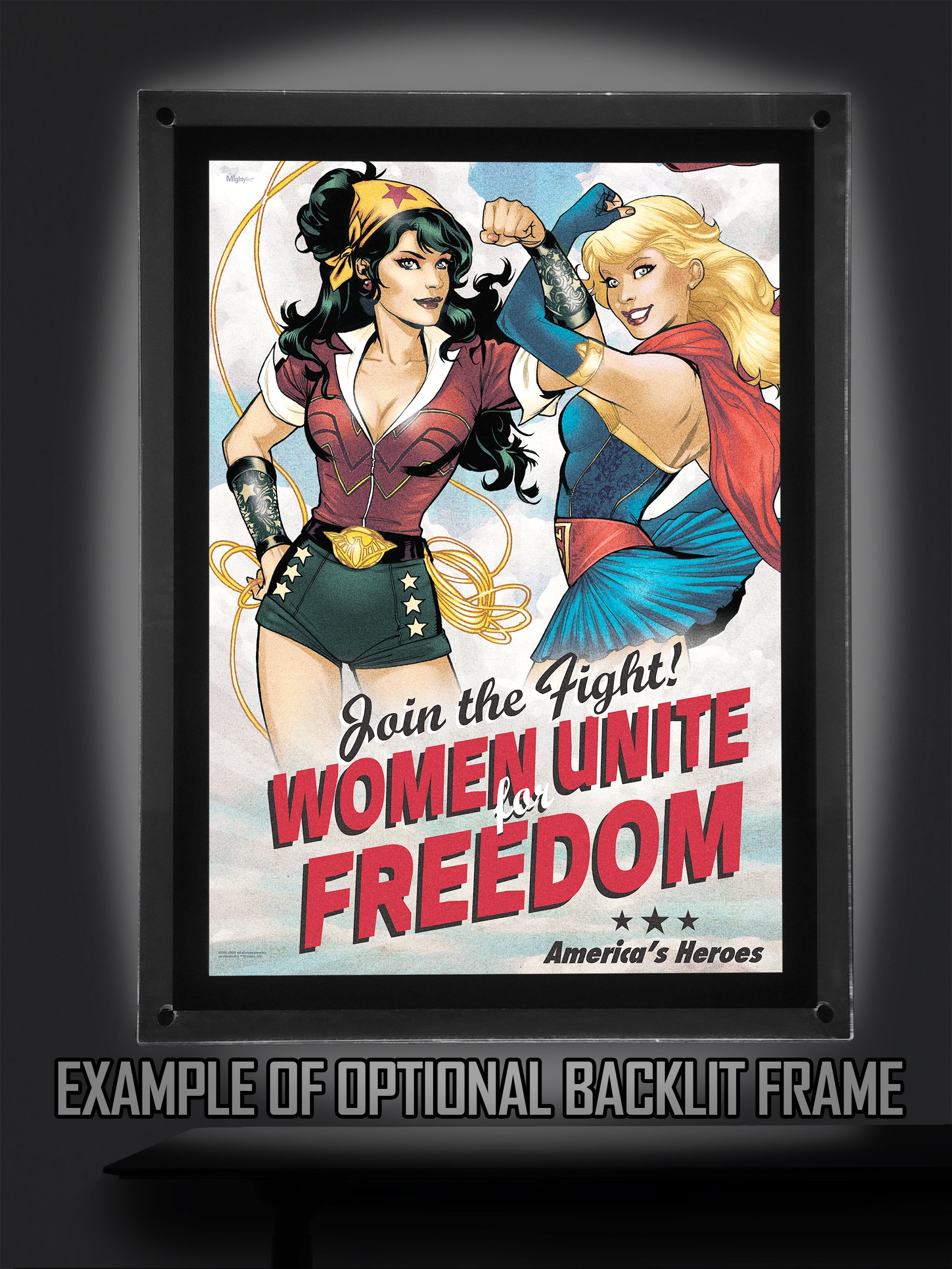 DC Comics (Justice League Women - Bombshell) MightyPrint™ Wall Art  MP17240231