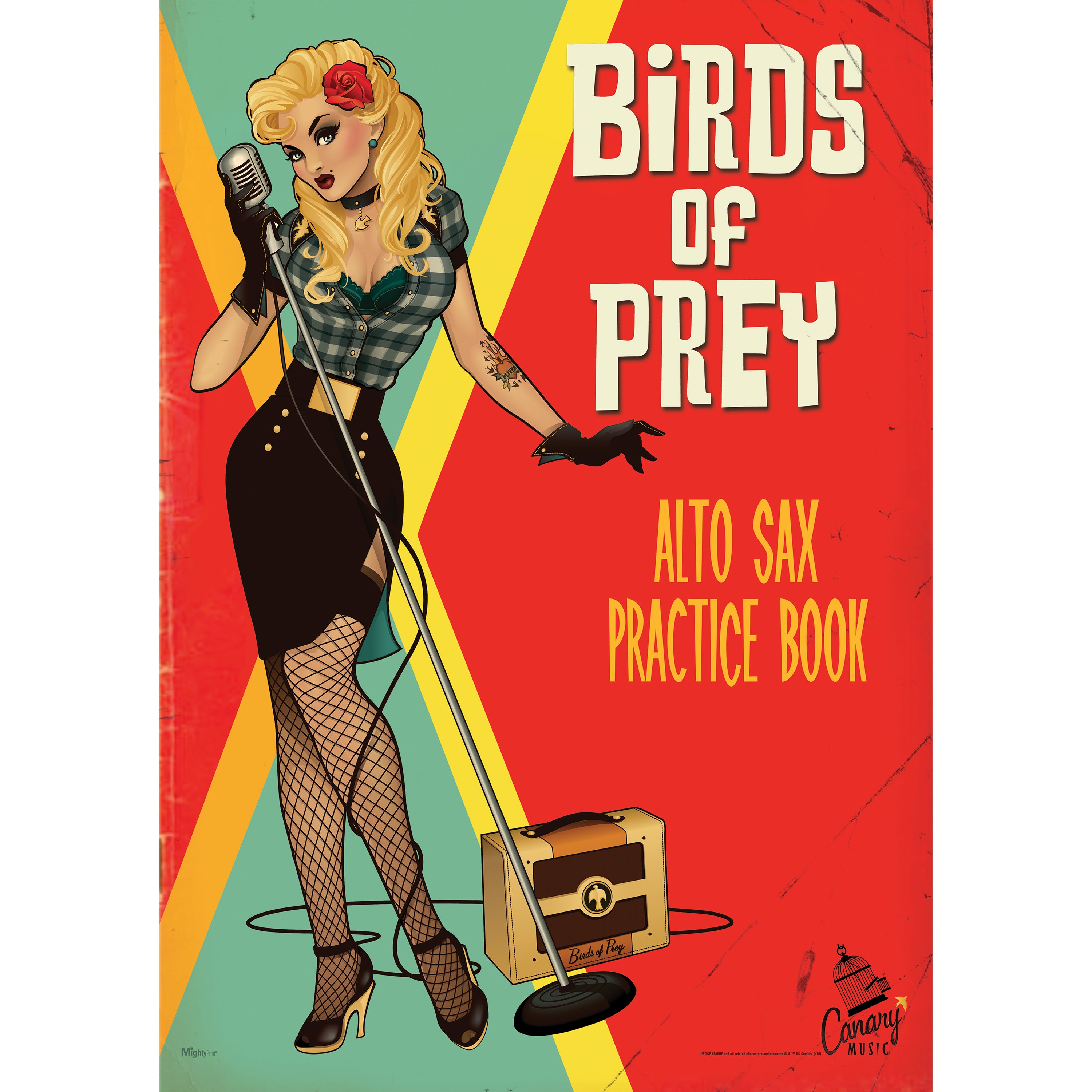 DC Comics (Black Canary - Bombshell) MightyPrint™ Wall Art  MP17240232