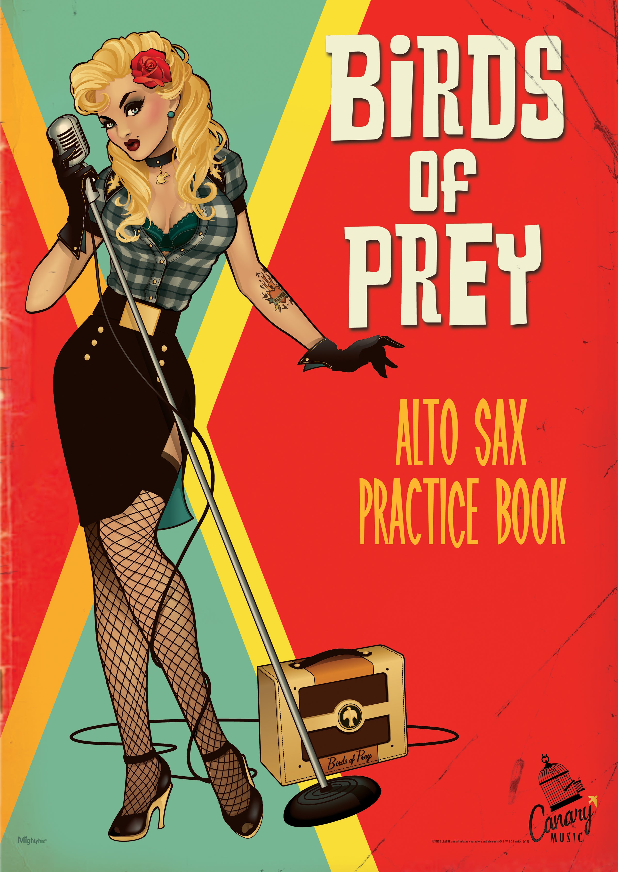 DC Comics ( Black Canary - Bombshell) MightyPrint™ Wall Art  MP17240232