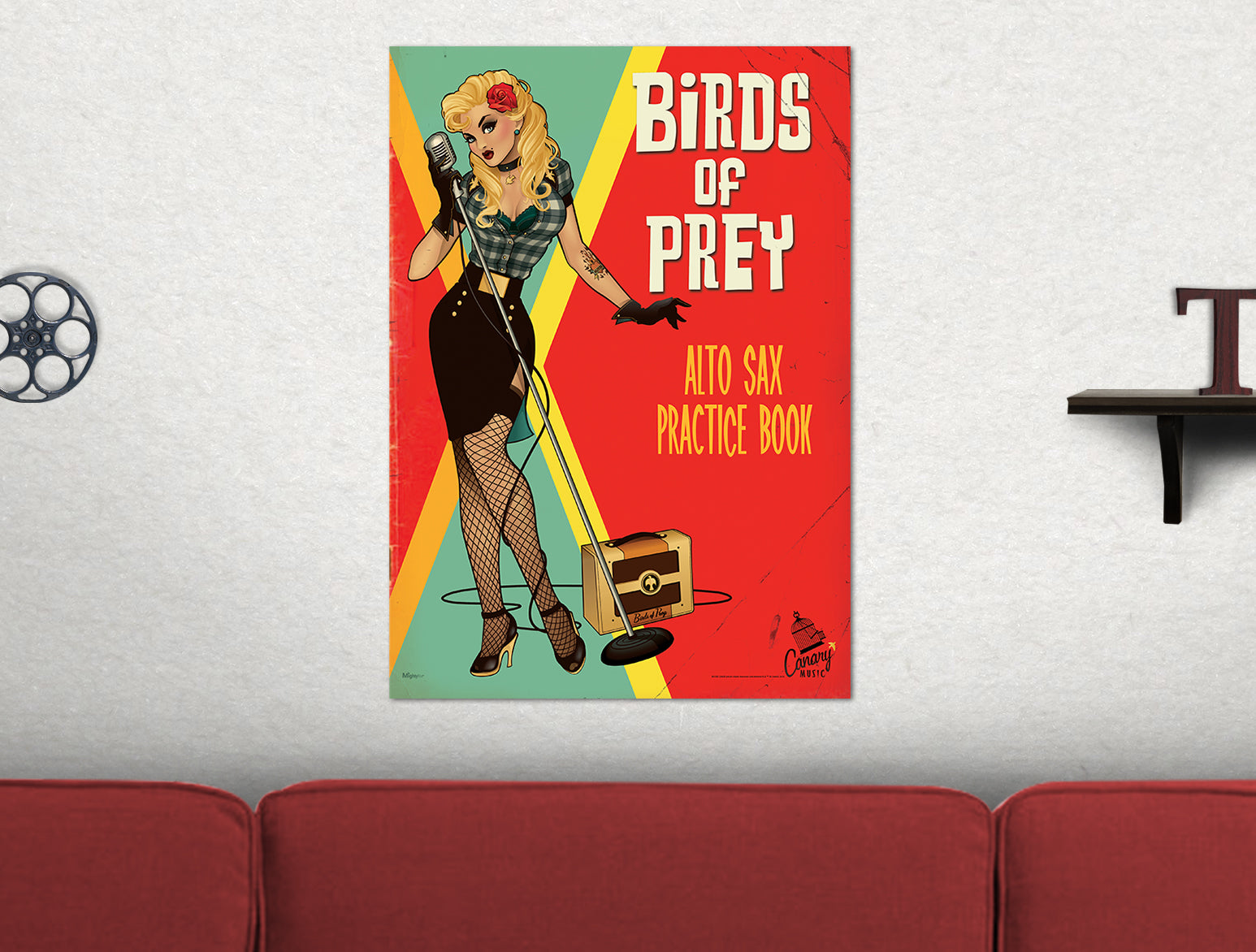 DC Comics ( Black Canary - Bombshell) MightyPrint™ Wall Art  MP17240232