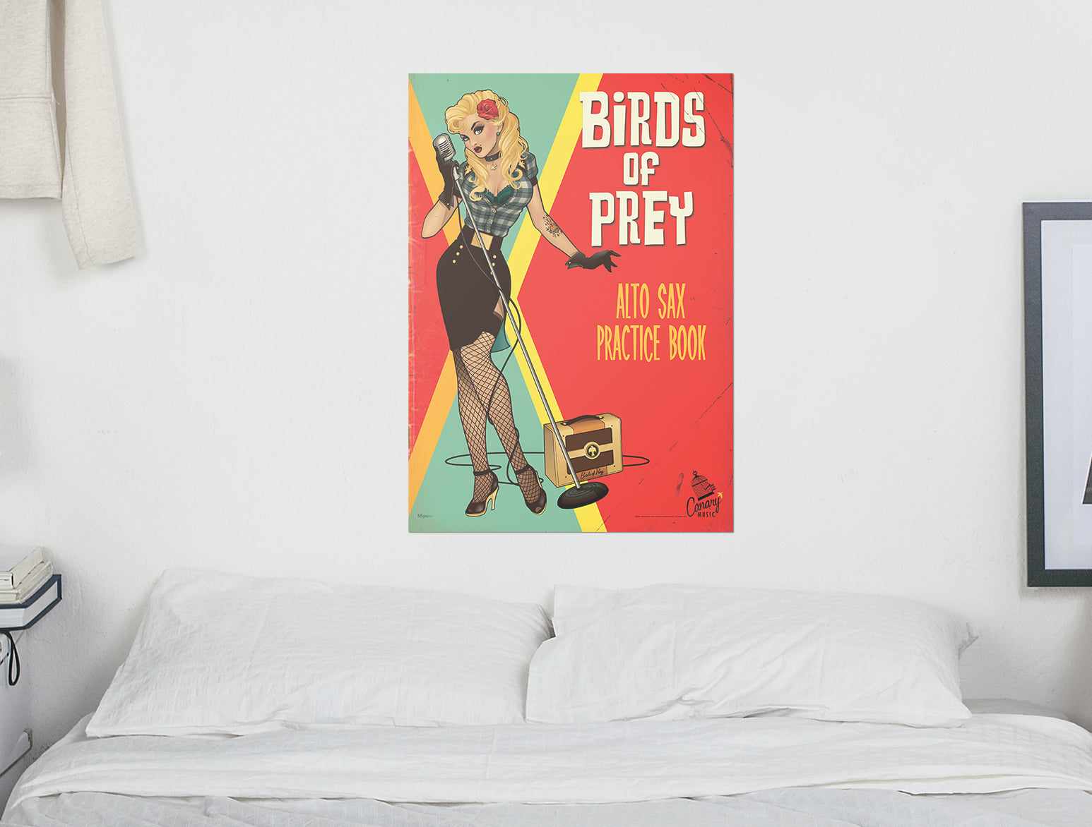 DC Comics ( Black Canary - Bombshell) MightyPrint™ Wall Art  MP17240232