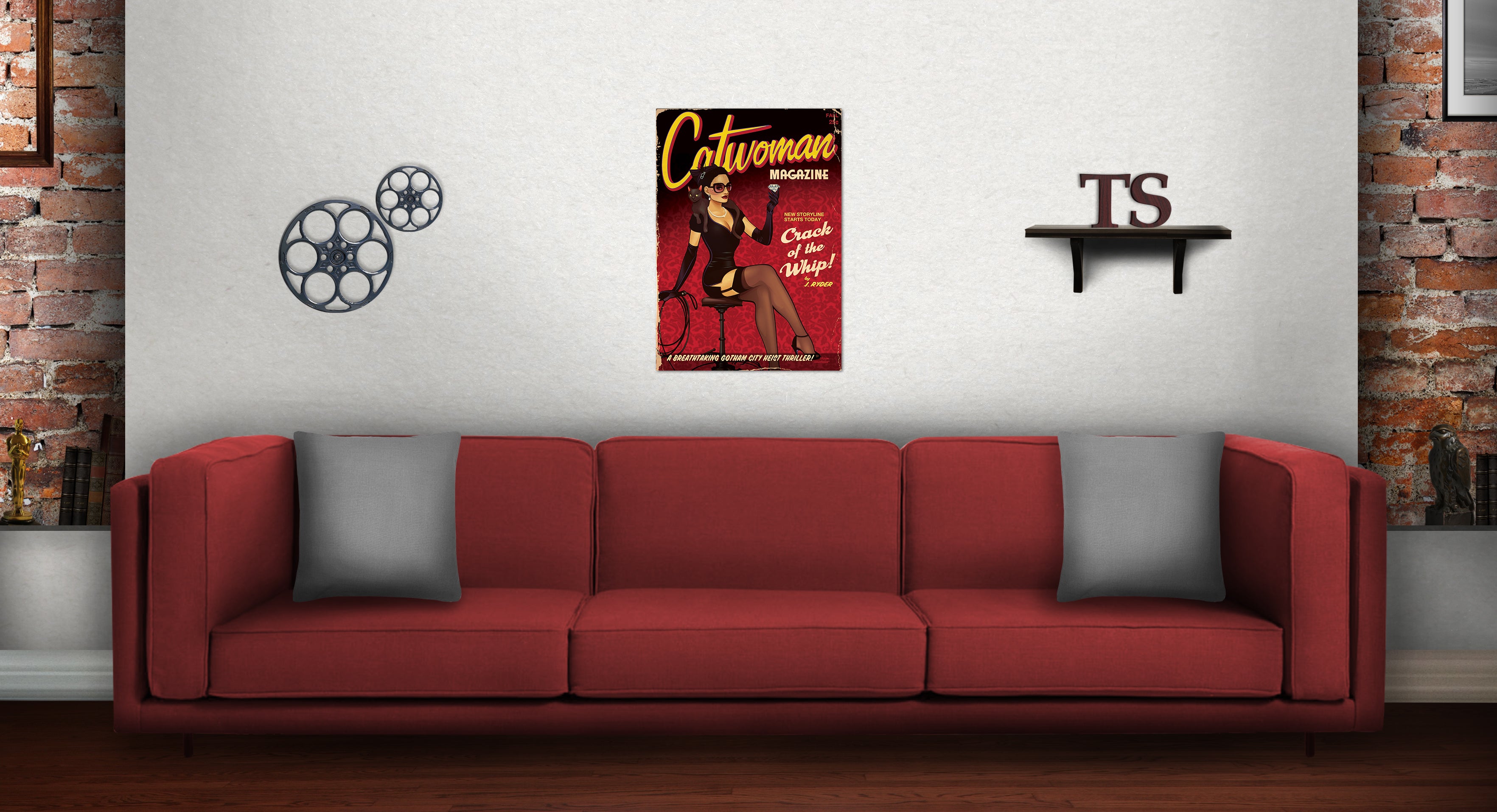 DC Comics (Catwoman - Bombshell) MightyPrint™ Wall Art  MP17240233