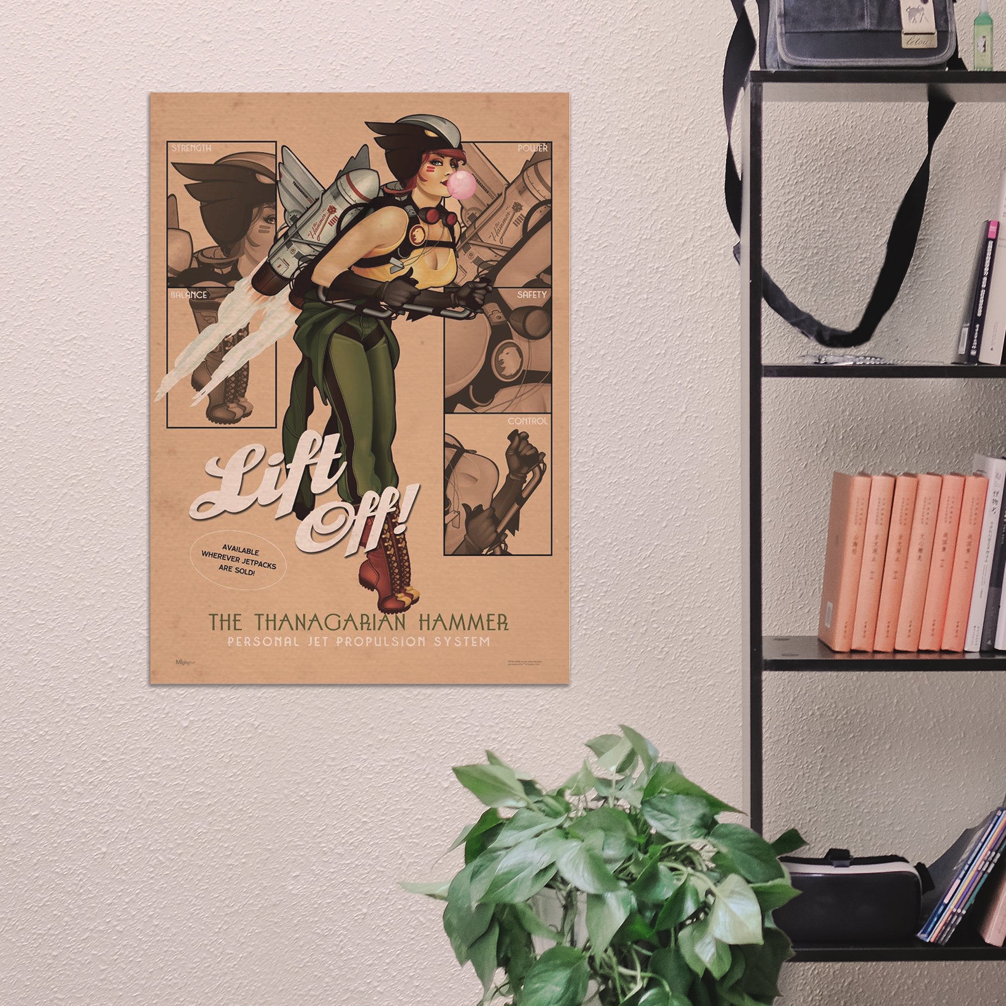 DC Comics (Hawkgirl - Bombshell) MightyPrint™ Wall Art MP17240236