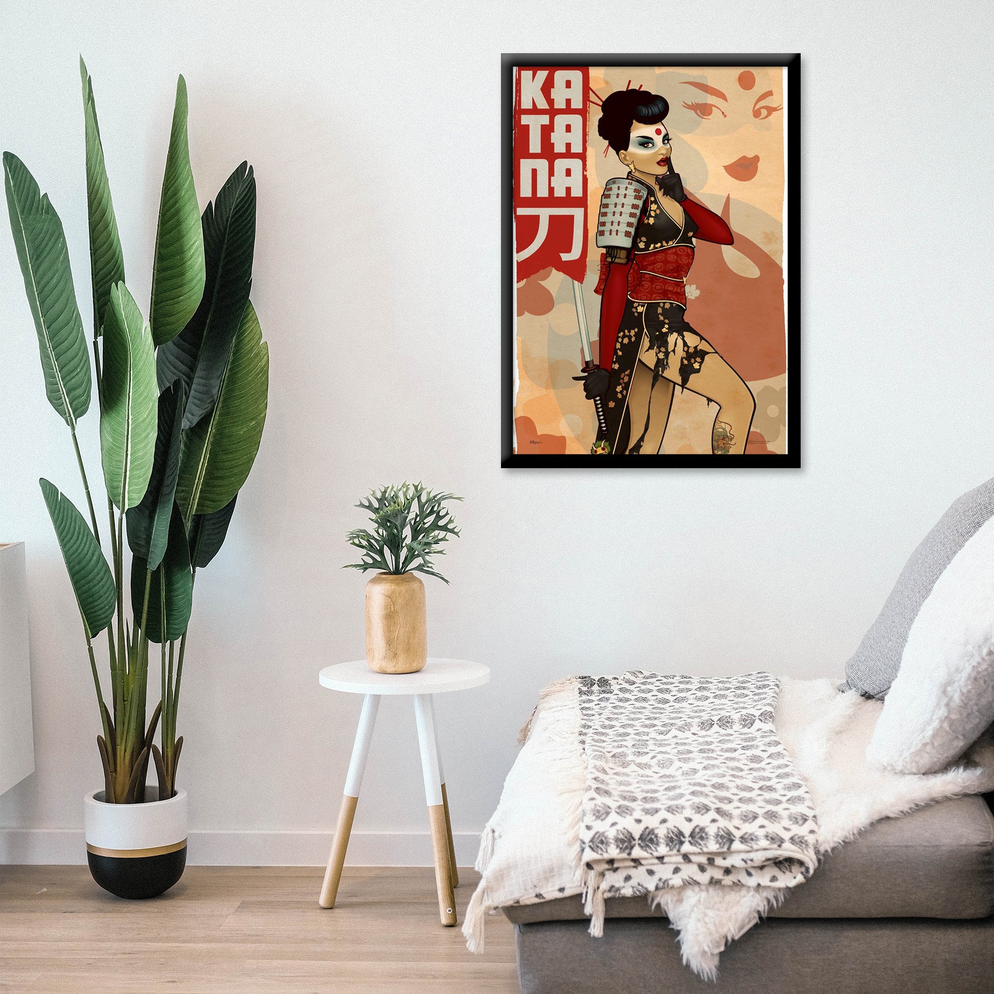 DC Comics (Katana - Bombshell) MightyPrint™ Wall Art MP17240238