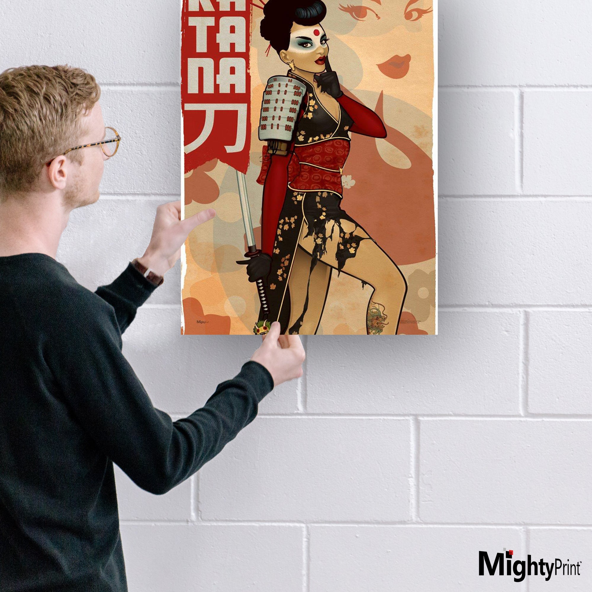 DC Comics (Katana - Bombshell) MightyPrint™ Wall Art MP17240238