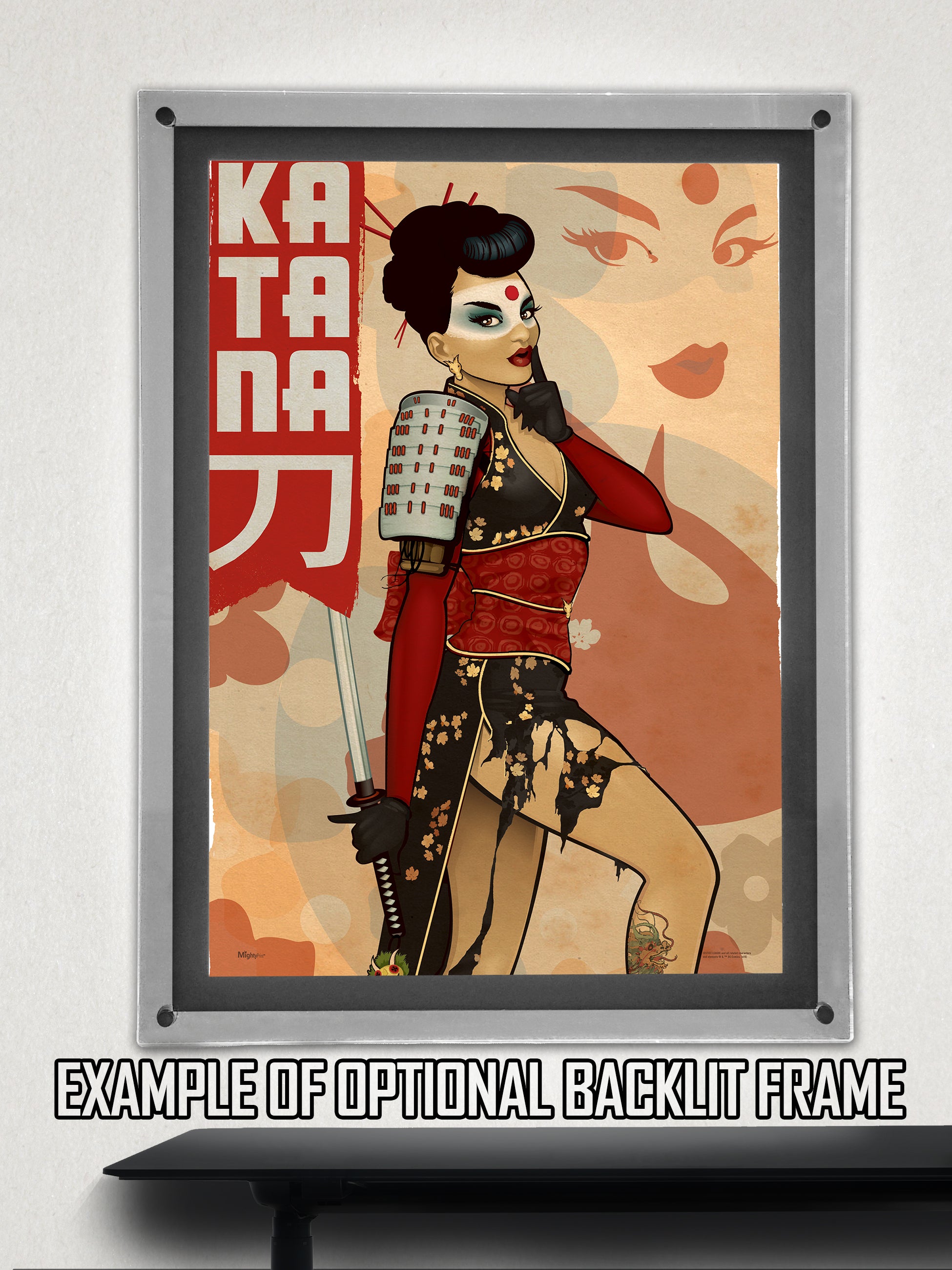DC Comics (Katana - Bombshell) MightyPrint™ Wall Art MP17240238