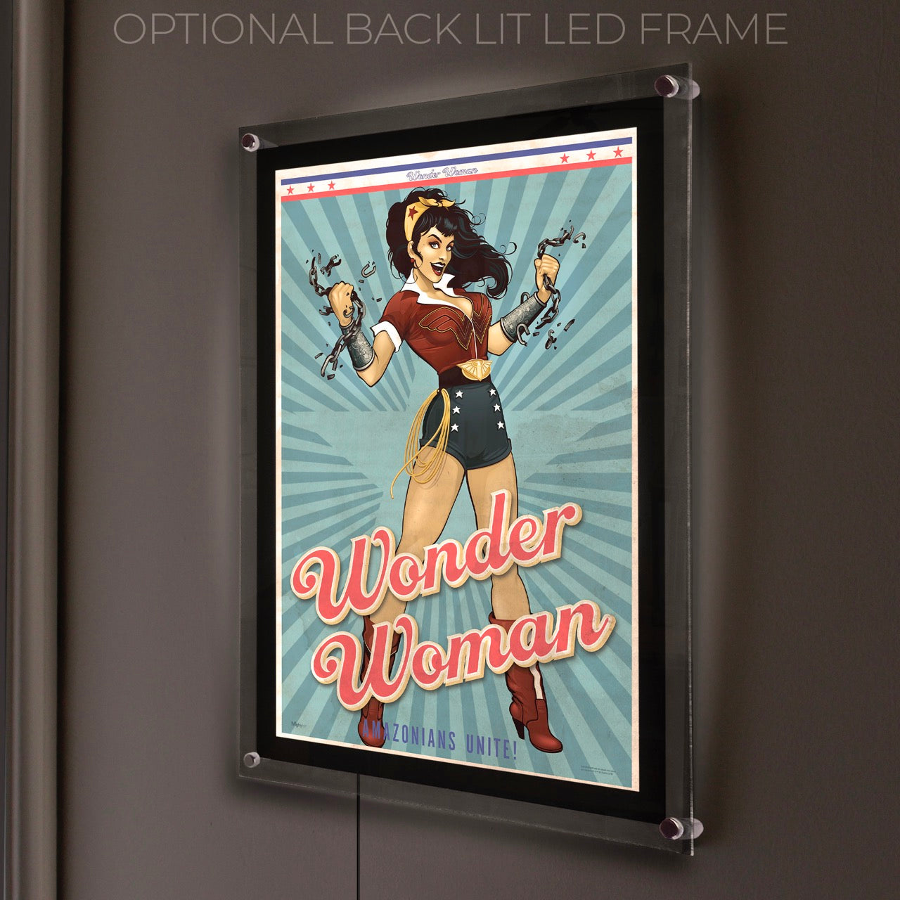 DC Comics (Wonder Woman – Amazonians Unite) MightyPrint™ Wall Art MP17240239