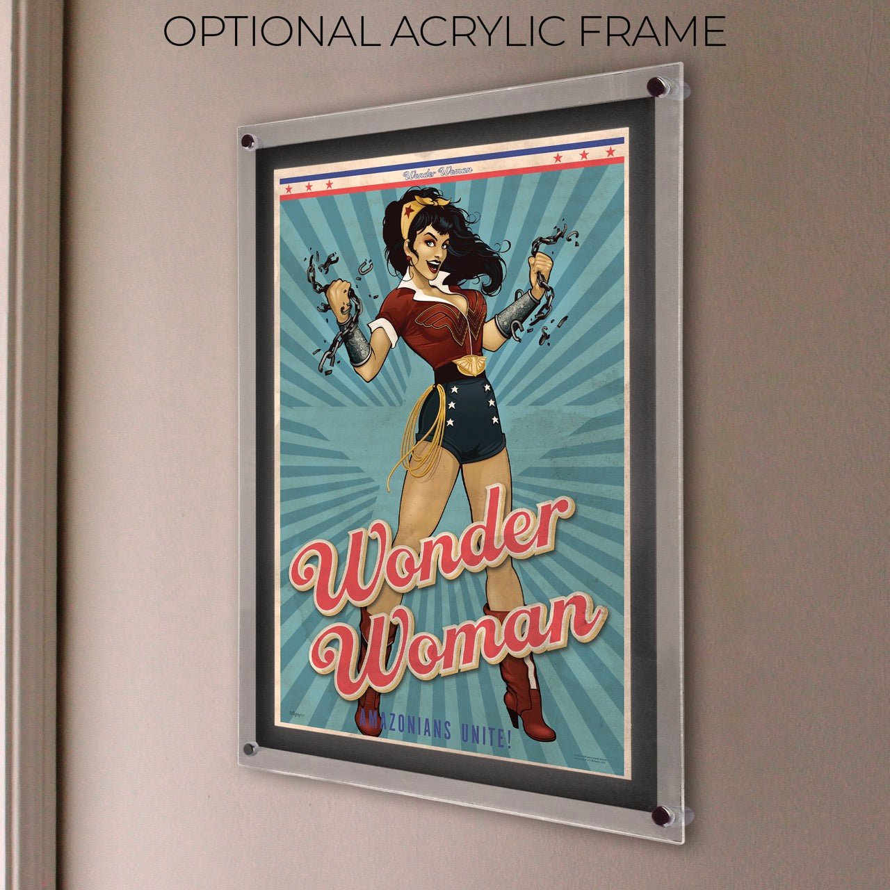 DC Comics (Wonder Woman – Amazonians Unite) MightyPrint™ Wall Art MP17240239