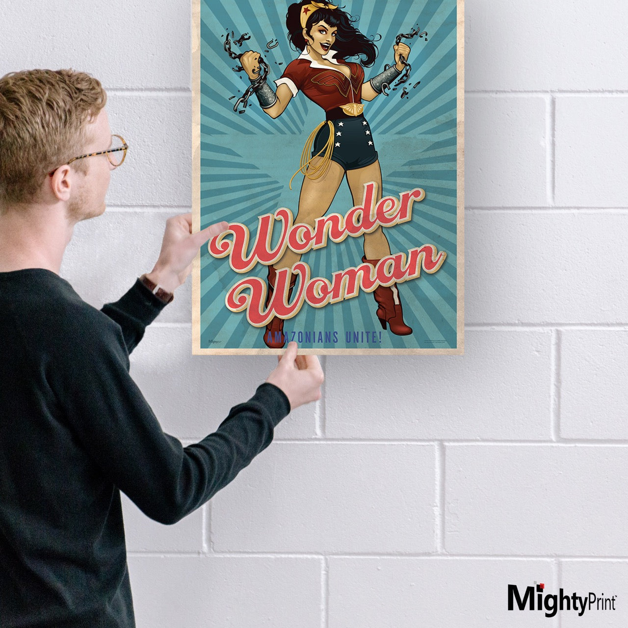 DC Comics (Wonder Woman – Amazonians Unite) MightyPrint™ Wall Art MP17240239