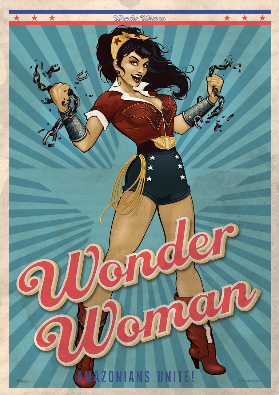 DC Comics (Wonder Woman – Amazonians Unite) MightyPrint™ Wall Art MP17240239