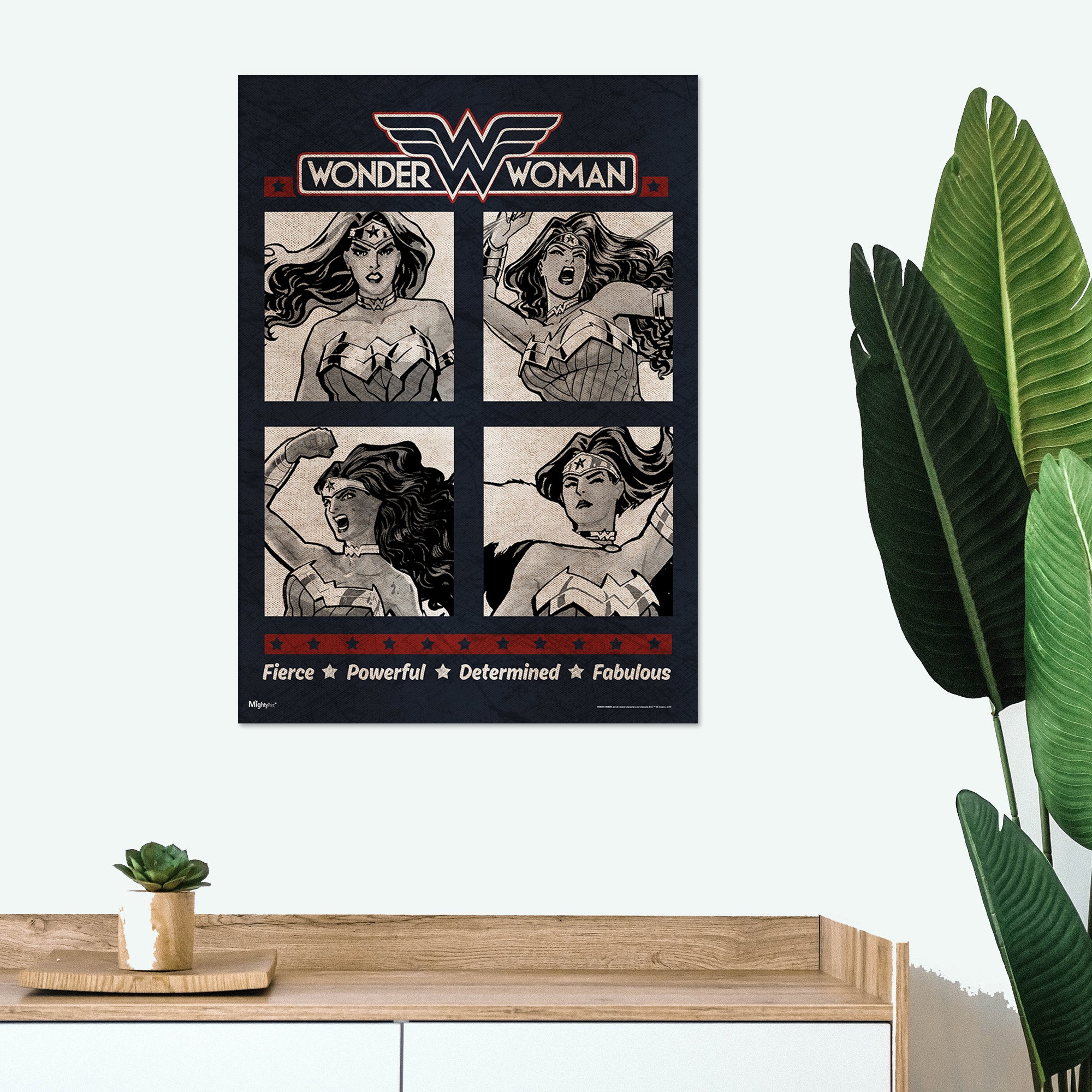 DC Comics (Wonder Woman - Fabulous) MightyPrint™ Wall Art MP17240245