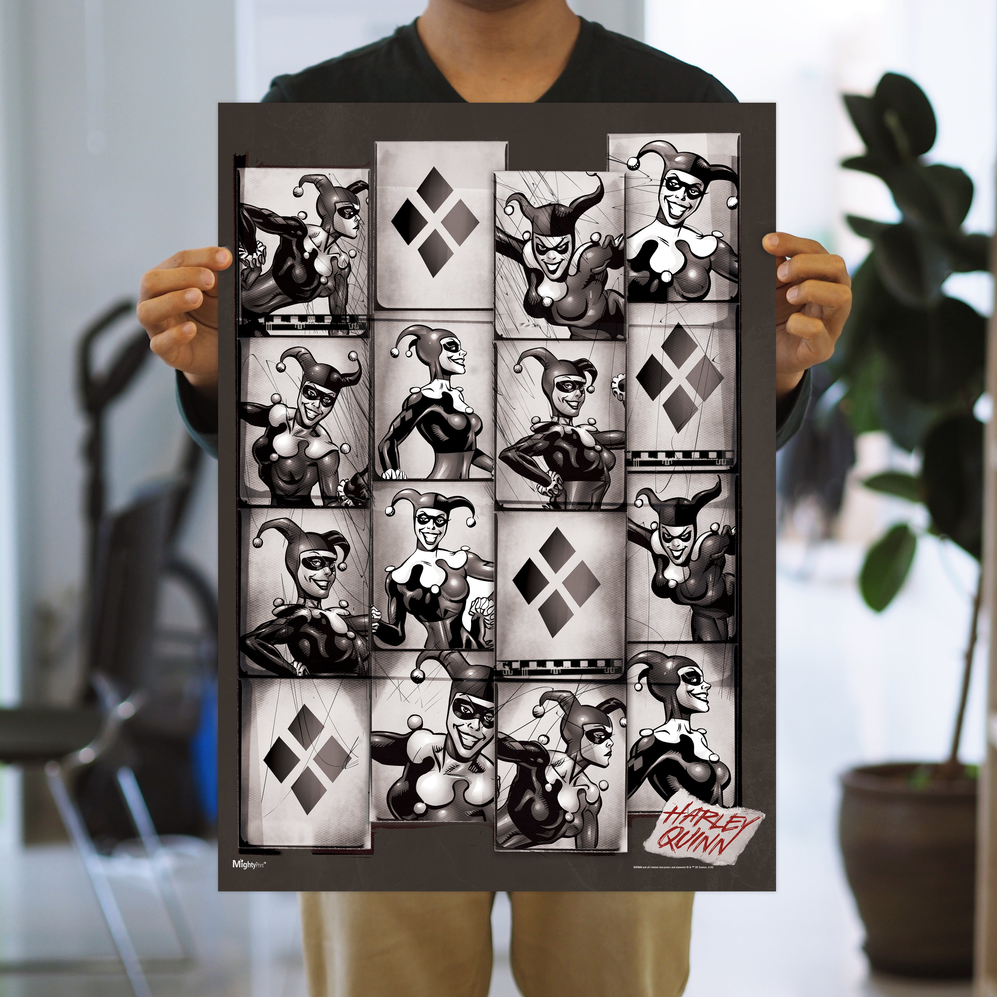 DC Comics (Harley Quinn - Tiles) MightyPrint™ Wall Art MP17240246