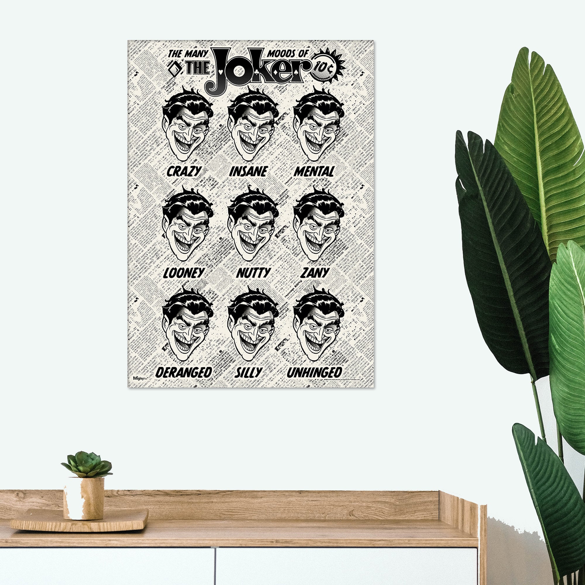DC Comics (Joker - Many Moods) MightyPrint™ Wall Art MP17240248