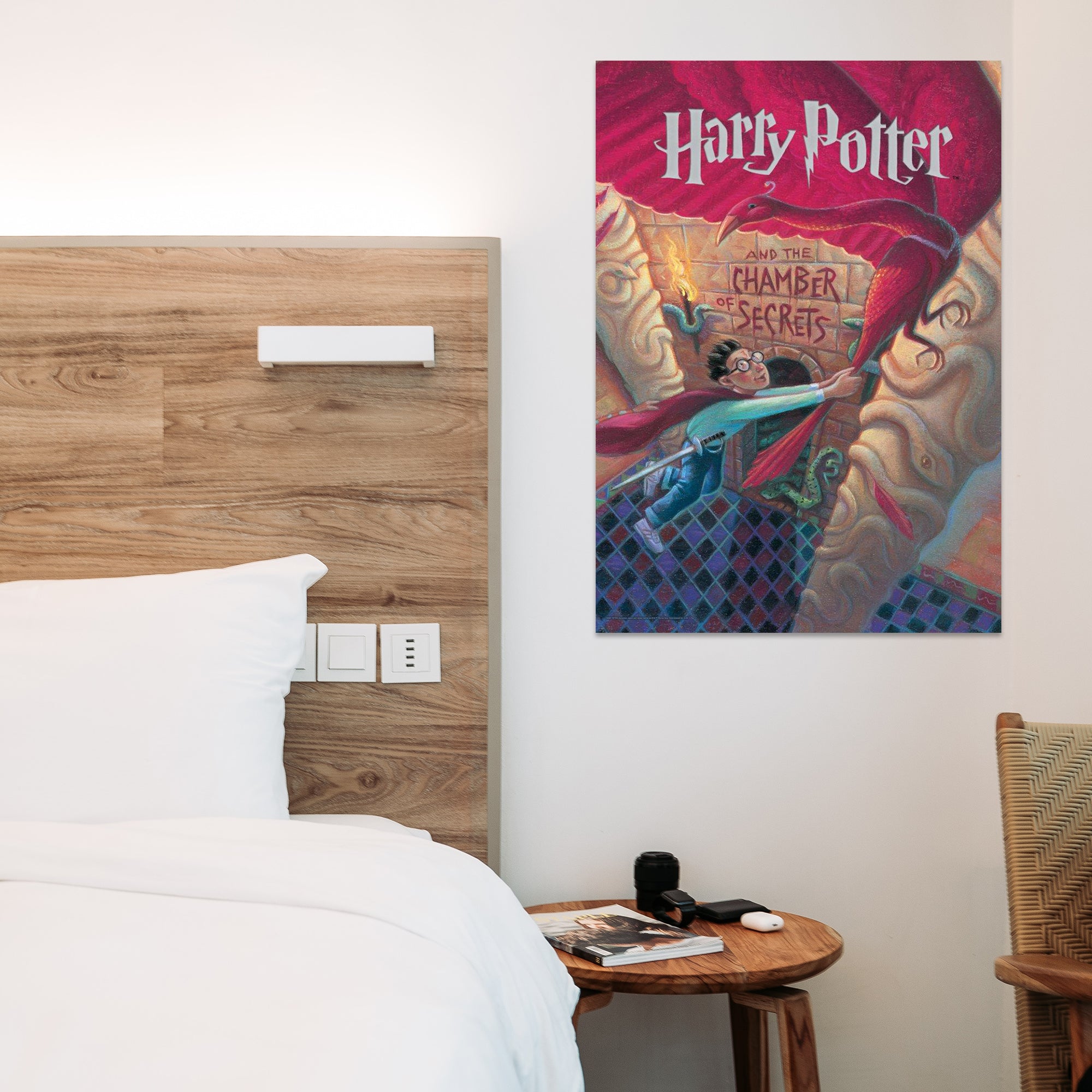 Harry Potter (Book Cover - Chamber of Secrets) MightyPrint™ Wall Art MP17240253