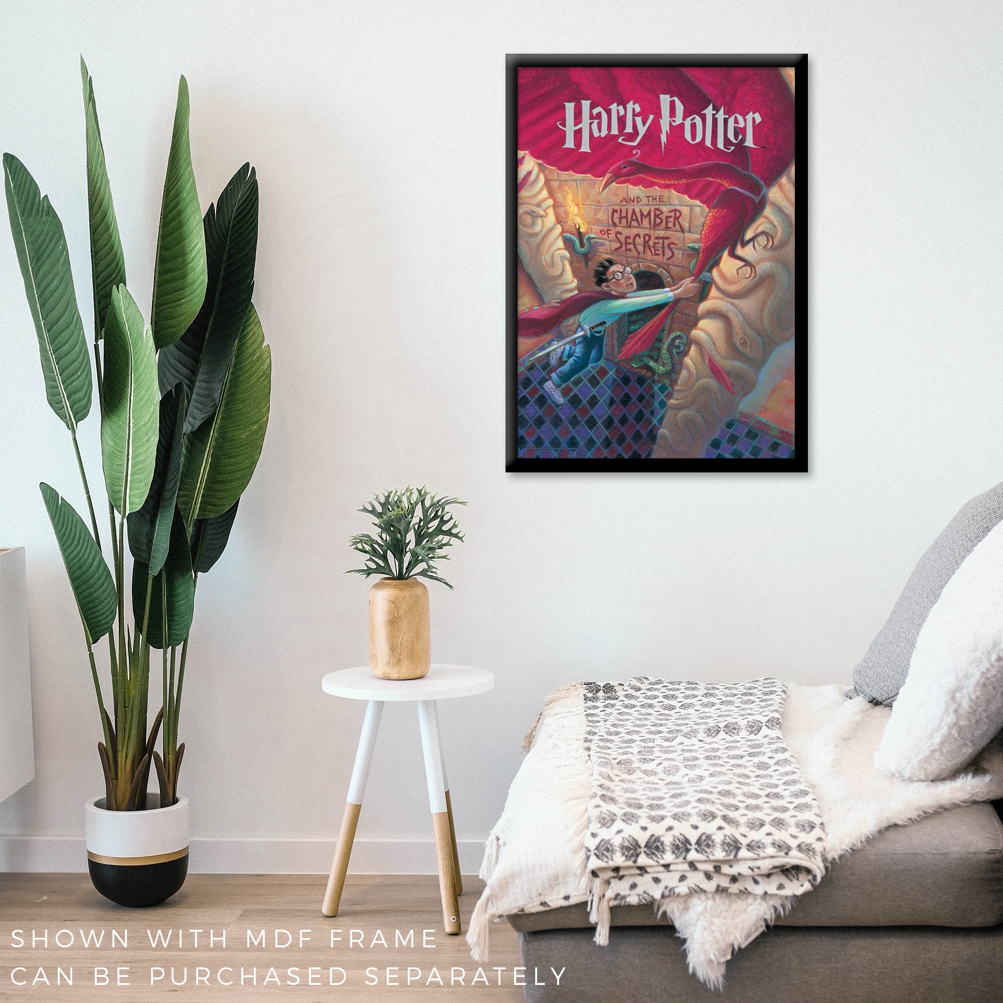 Harry Potter (Book Cover - Chamber of Secrets) MightyPrint™ Wall Art MP17240253