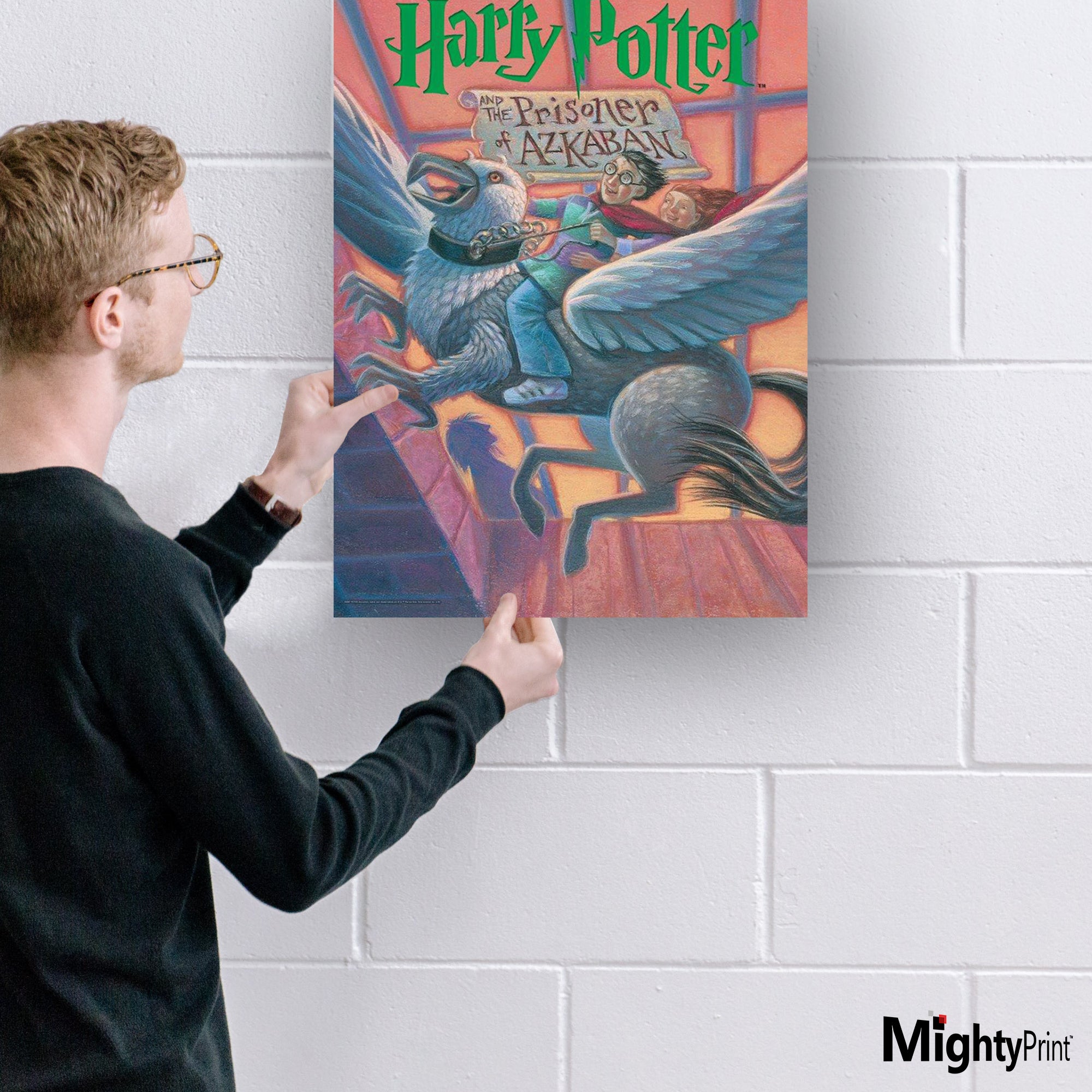 Harry Potter (Book Cover - Prisoner of Azkaban) MightyPrint™ Wall Art MP17240254