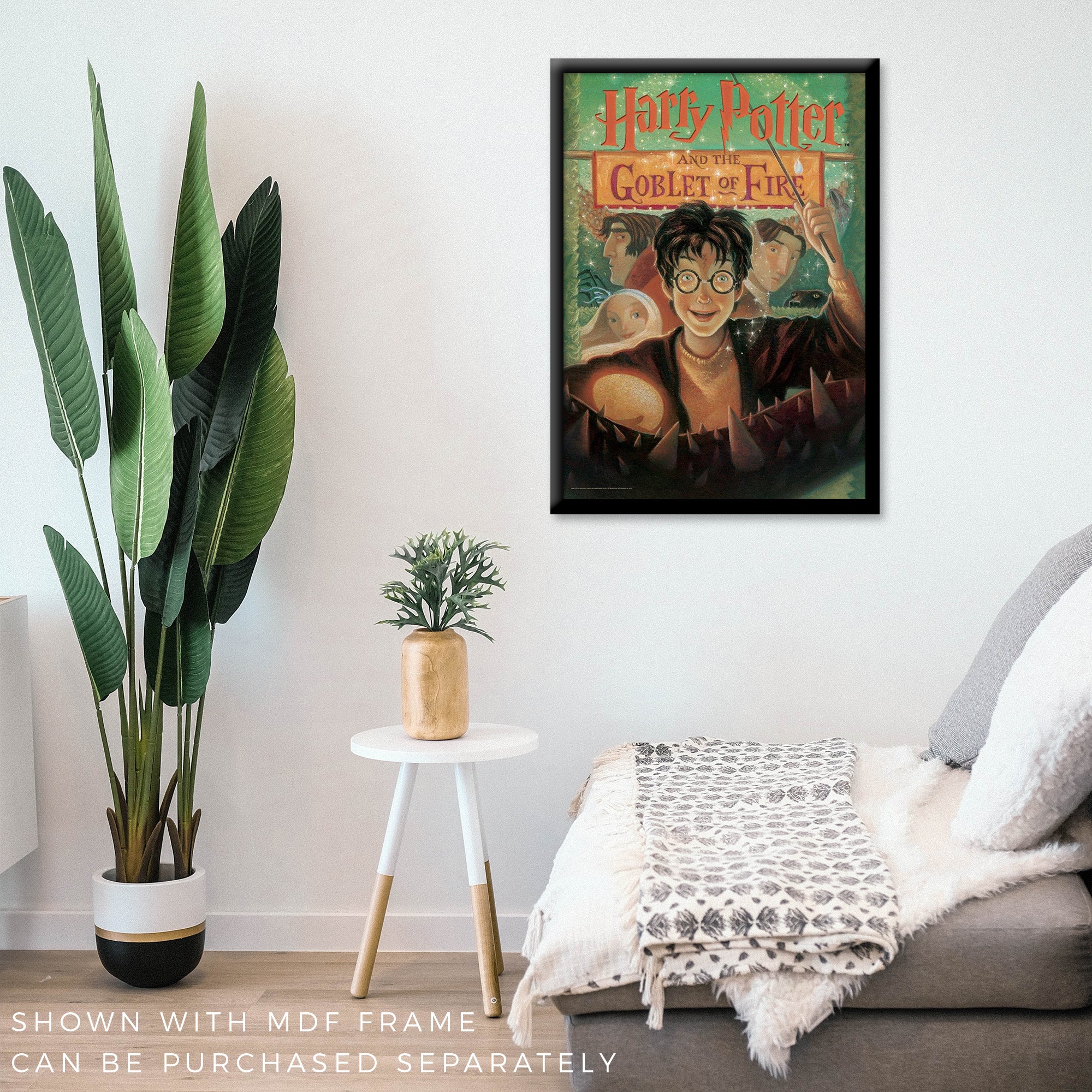 Harry Potter (Book Cover - Goblet of Fire) MightyPrint™ Wall Art MP17240255