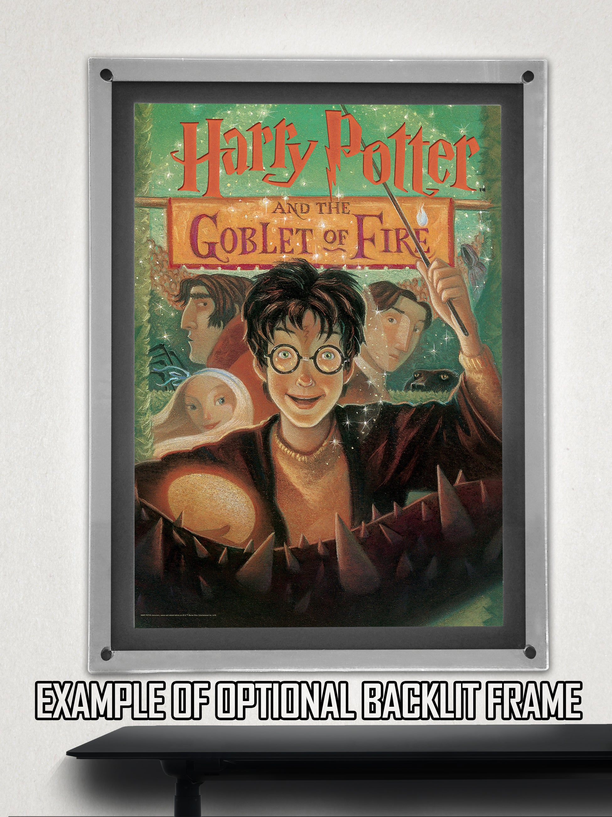 Harry Potter (Book Cover - Goblet of Fire) MightyPrint™ Wall Art MP17240255
