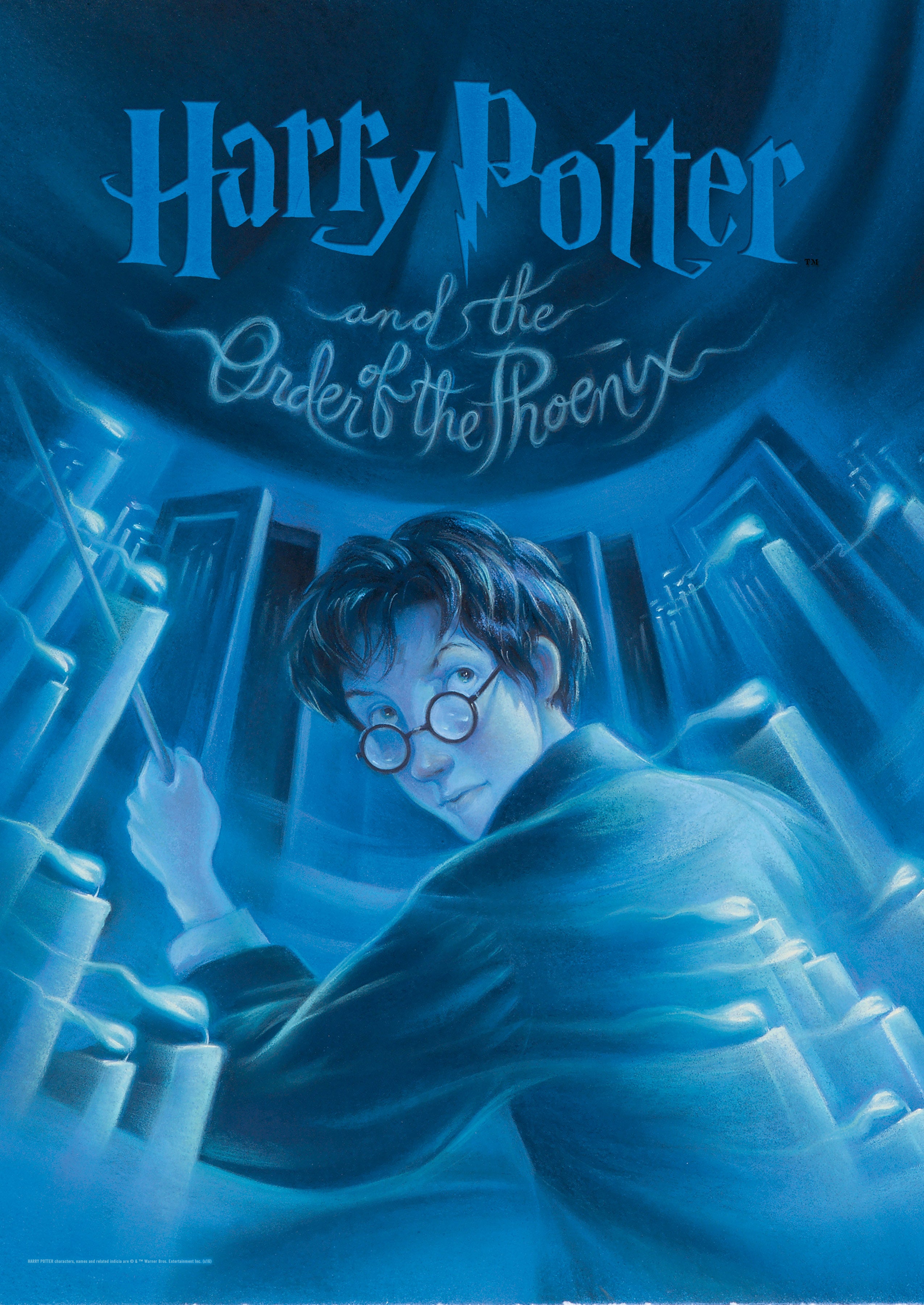 Harry Potter (Book Cover - Order of the Phoenix) MightyPrint™ Wall Art MP17240256