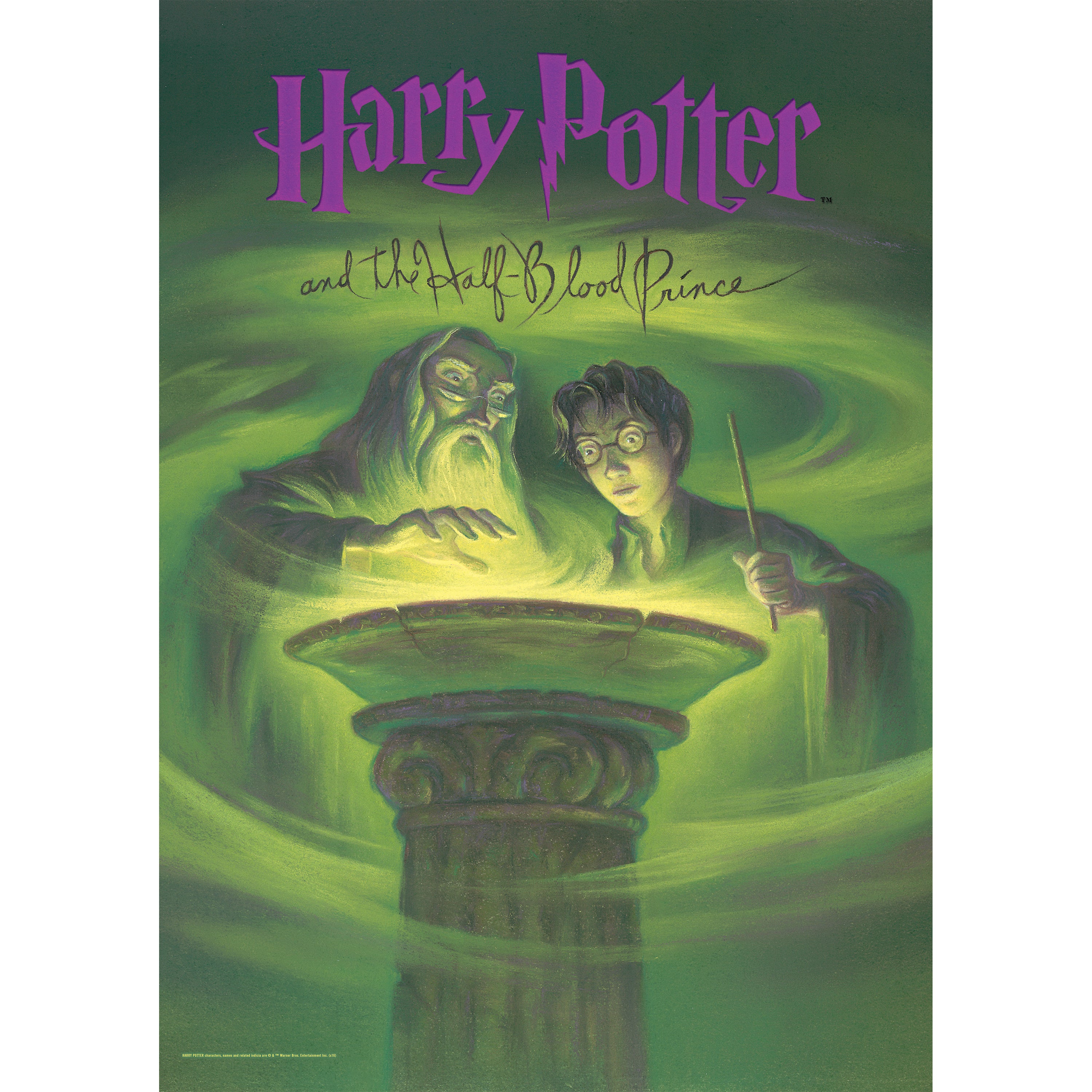 Harry Potter (Book Cover - Half-Blood Prince) MightyPrint™ Wall Art MP17240257