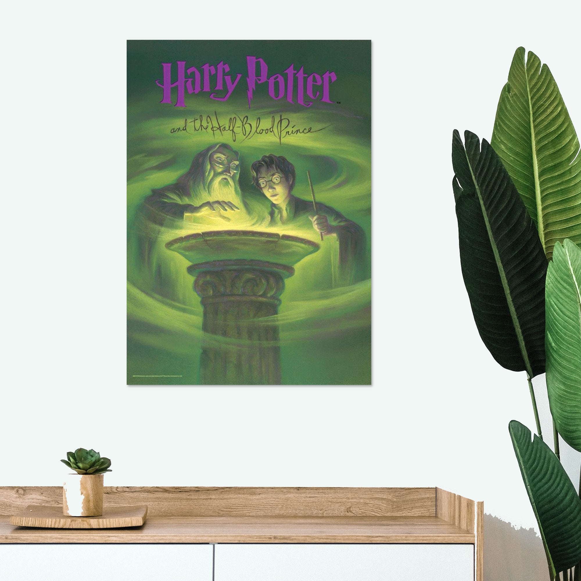 Harry Potter (Book Cover - Half-Blood Prince) MightyPrint™ Wall Art MP17240257