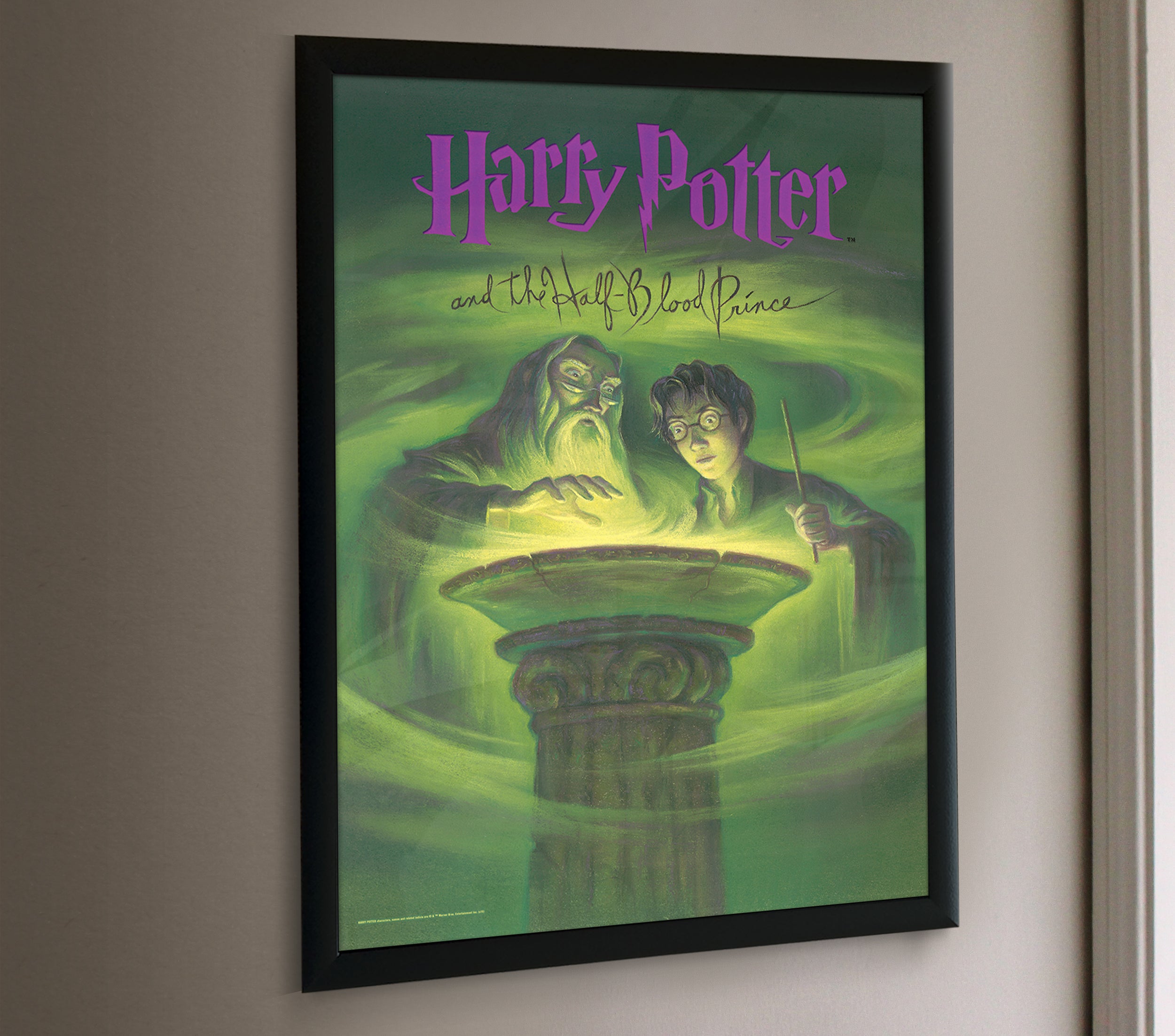 Harry Potter (Book Cover - Half-Blood Prince) MightyPrint™ Wall Art MP17240257