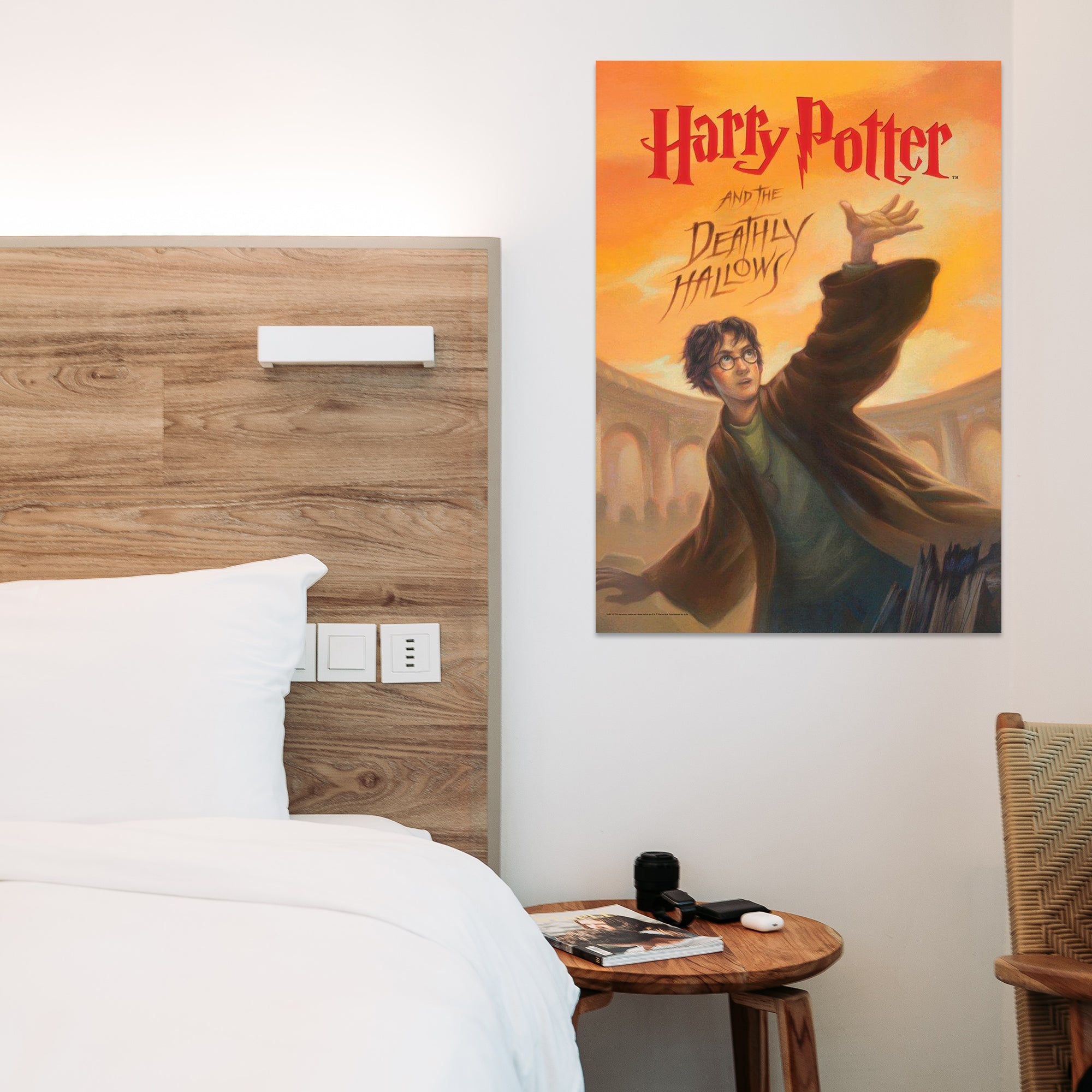 Harry Potter (Book Cover - Deathly Hallows) MightyPrint™ Wall Art MP17240258