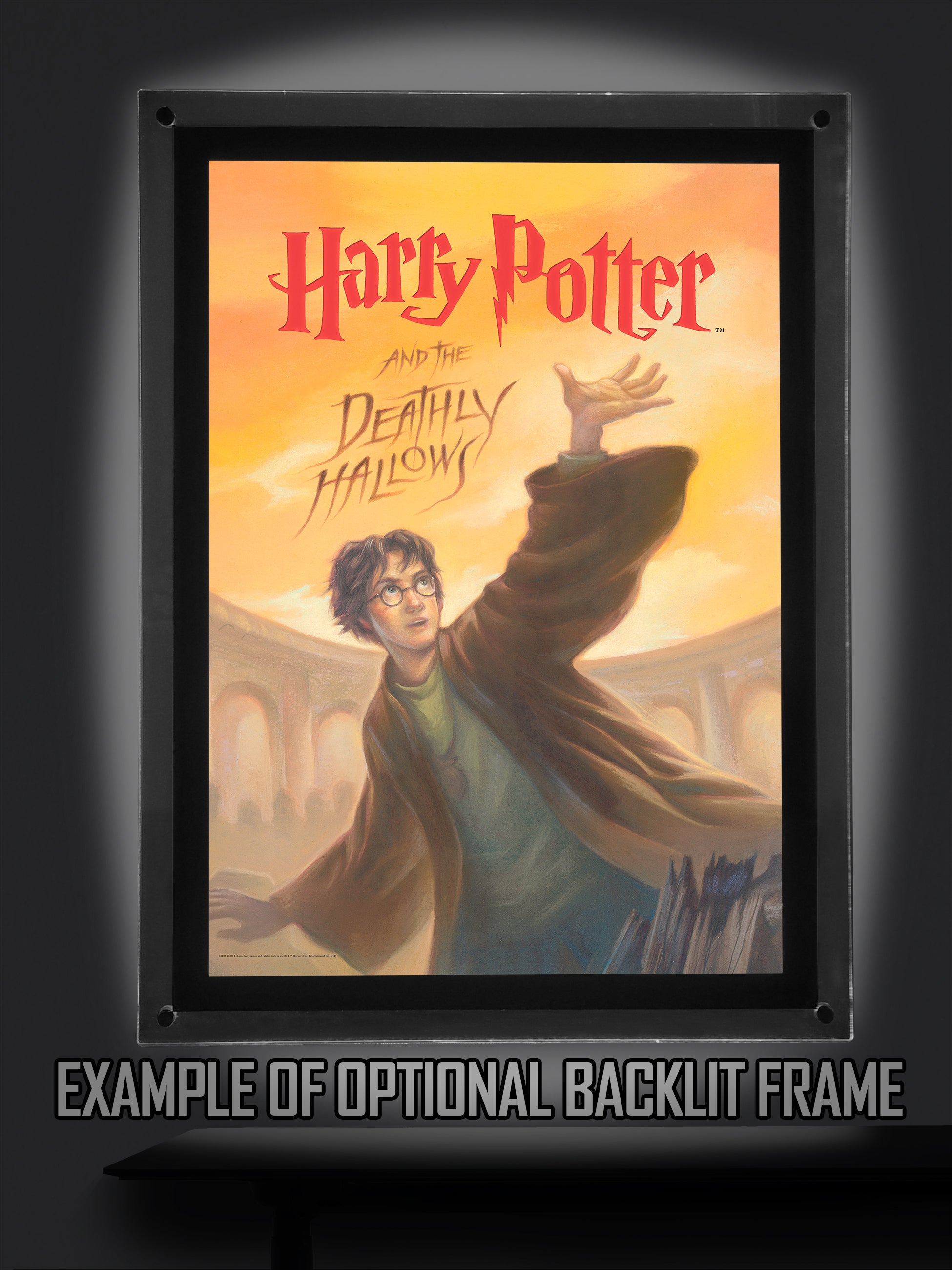 Harry Potter (Book Cover - Deathly Hallows) MightyPrint™ Wall Art MP17240258