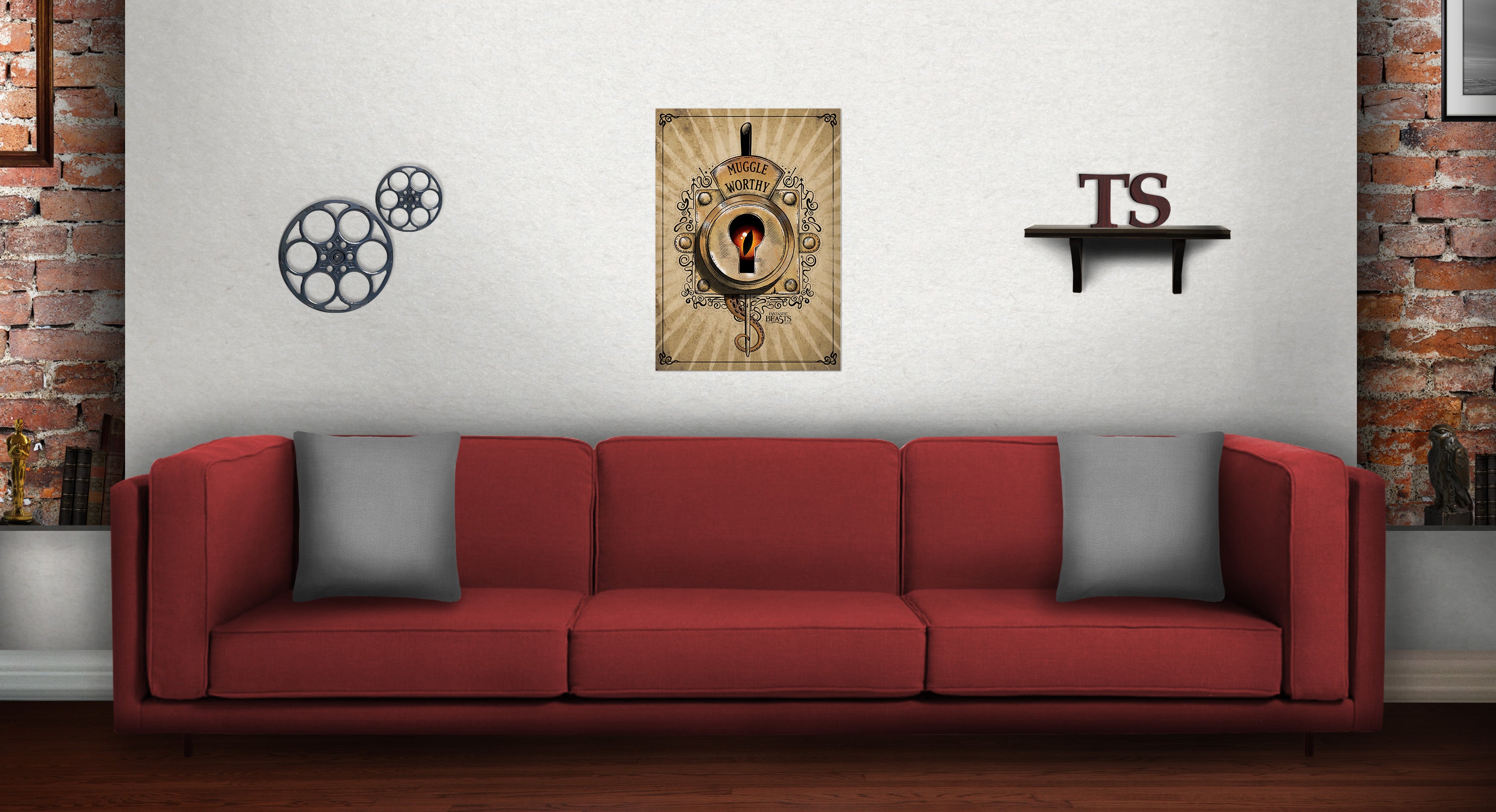 Fantastic Beasts and Where to Find Them (Muggle Worthy) MightyPrint™ Wall Art MP17240262