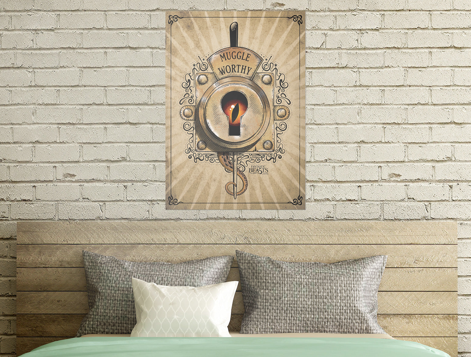 Fantastic Beasts and Where to Find Them (Muggle Worthy) MightyPrint™ Wall Art MP17240262