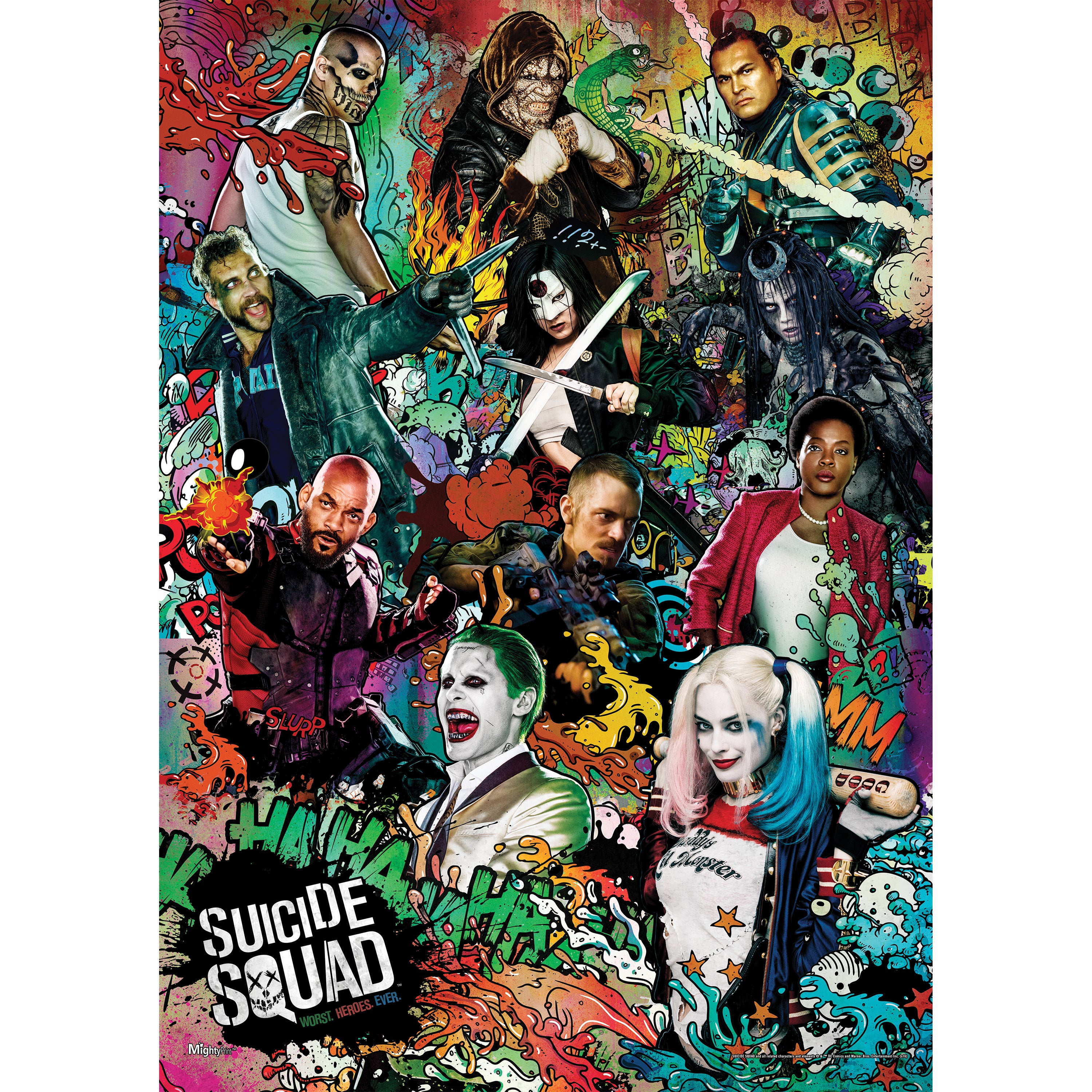 Suicide Squad (We Are Bad Guys) MightyPrint™ Wall Art MP17240270