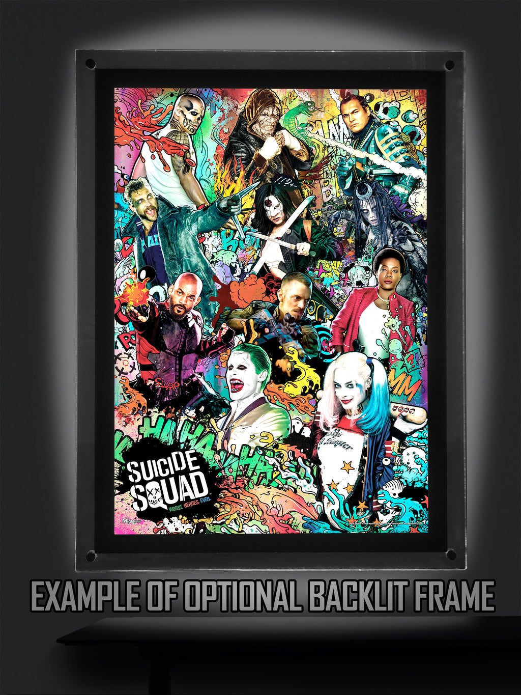 Suicide Squad (We Are Bad Guys) MightyPrint™ Wall Art MP17240270