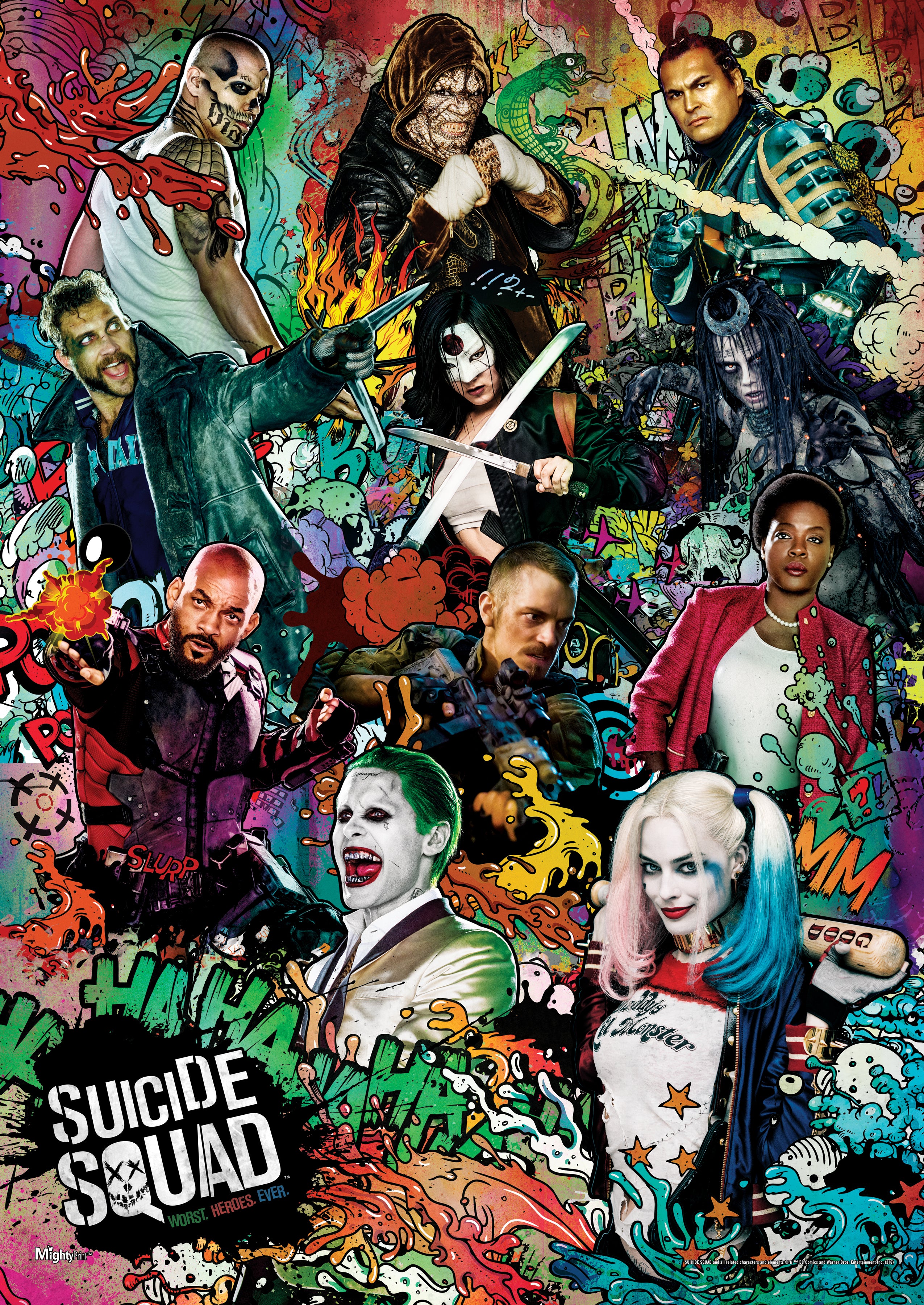 Suicide Squad (We Are Bad Guys) MightyPrint™ Wall Art MP17240270