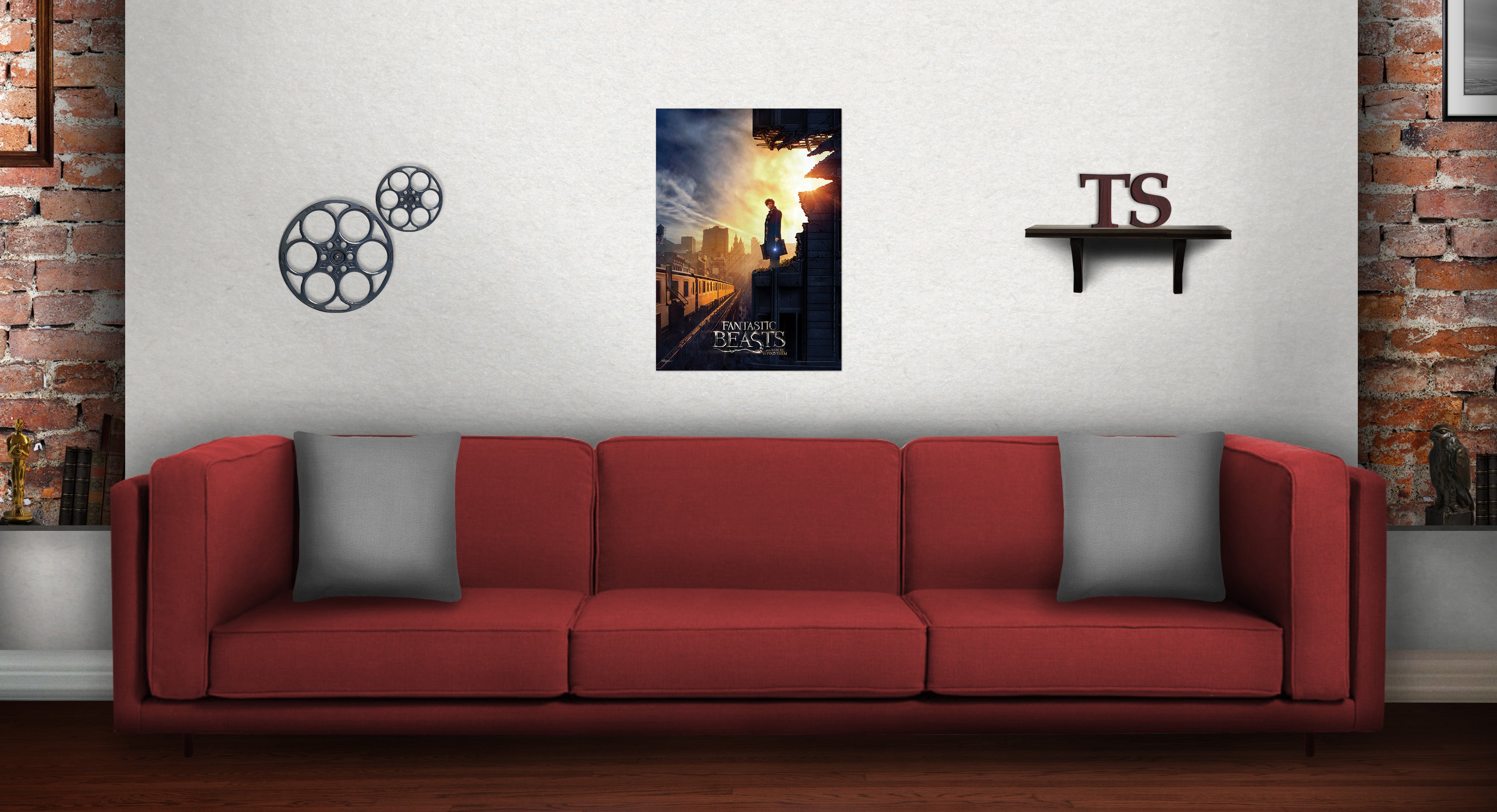 Fantastic Beasts and Where to Find Them (New York) MightyPrint™ Wall Art MP17240273