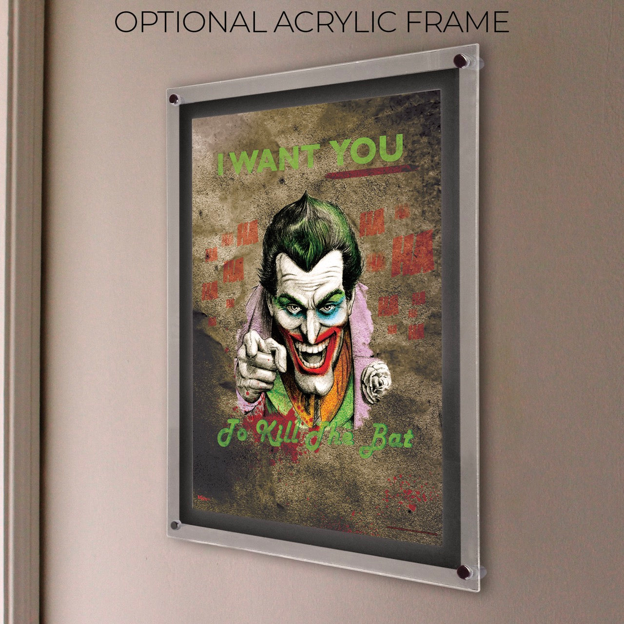 DC Comics (Joker – I Want You) MightyPrint™ Wall Art MP17240280