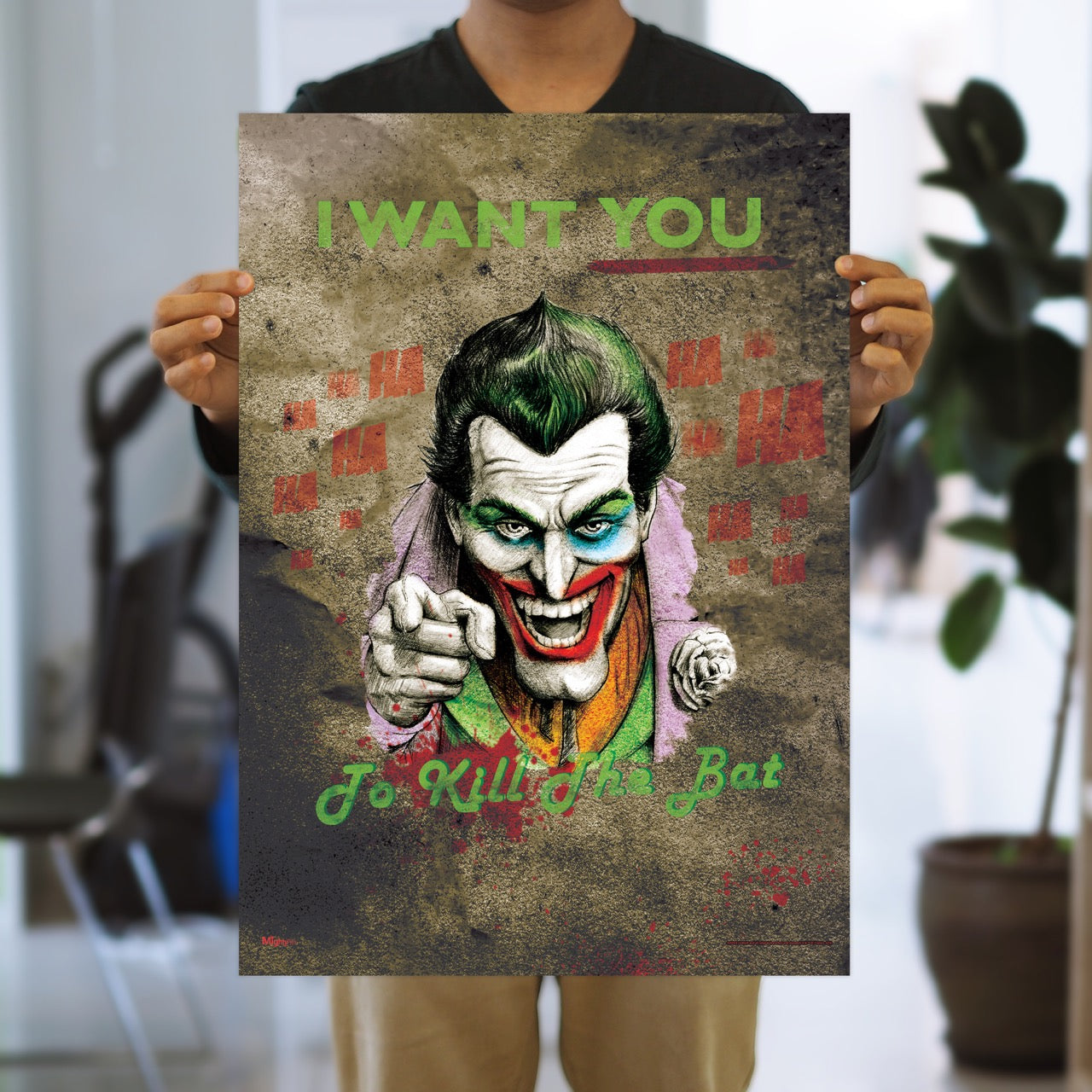 DC Comics (Joker – I Want You) MightyPrint™ Wall Art MP17240280