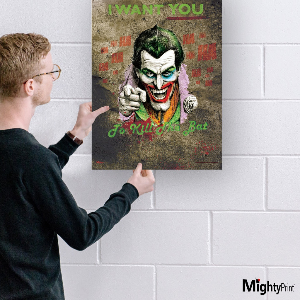 DC Comics (Joker – I Want You) MightyPrint™ Wall Art MP17240280
