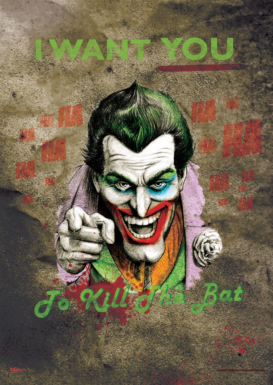 DC Comics (Joker – I Want You) MightyPrint™ Wall Art MP17240280