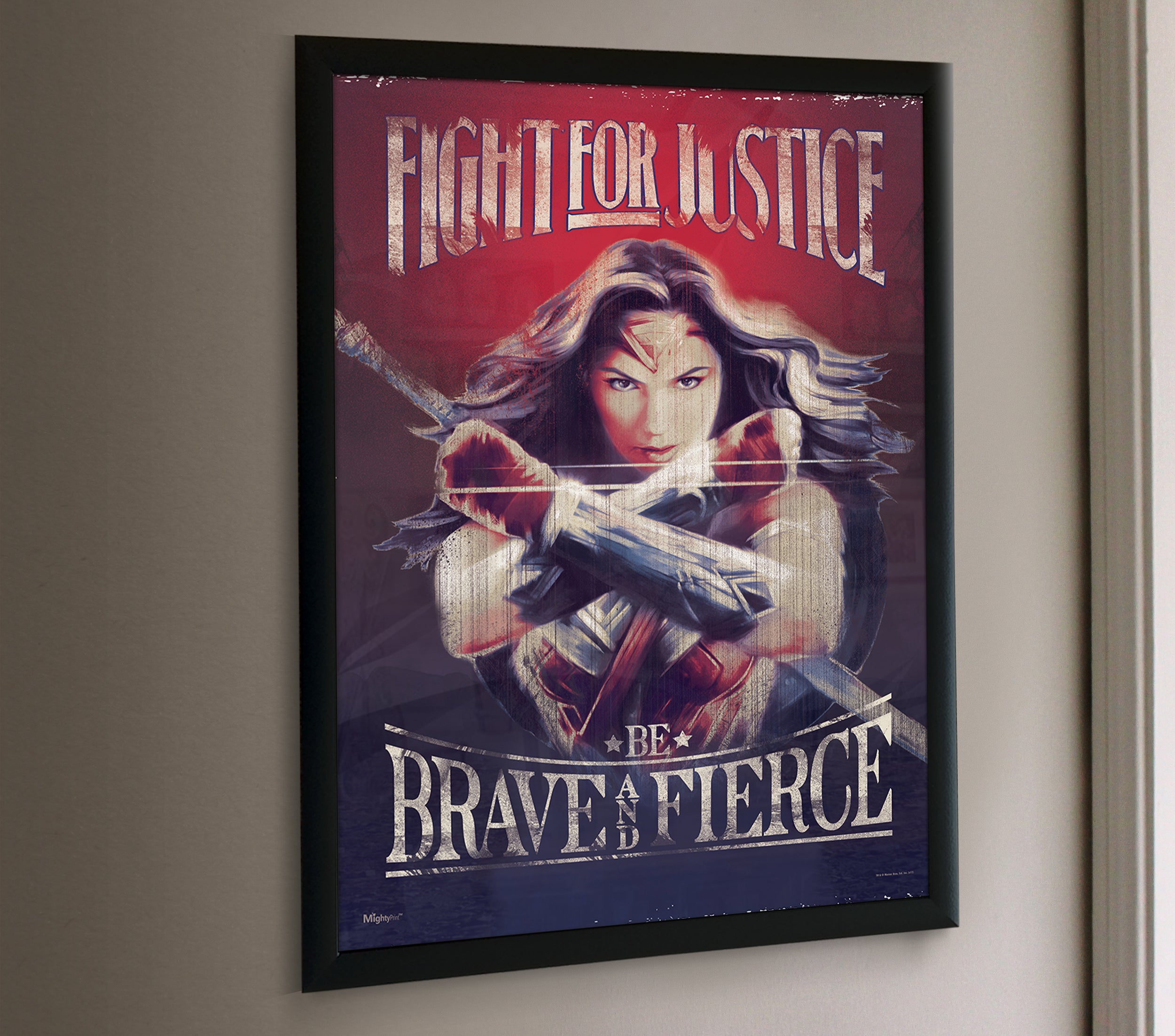 Wonder Woman (Fight for Justice) MightyPrint™ Wall Art MP17240303