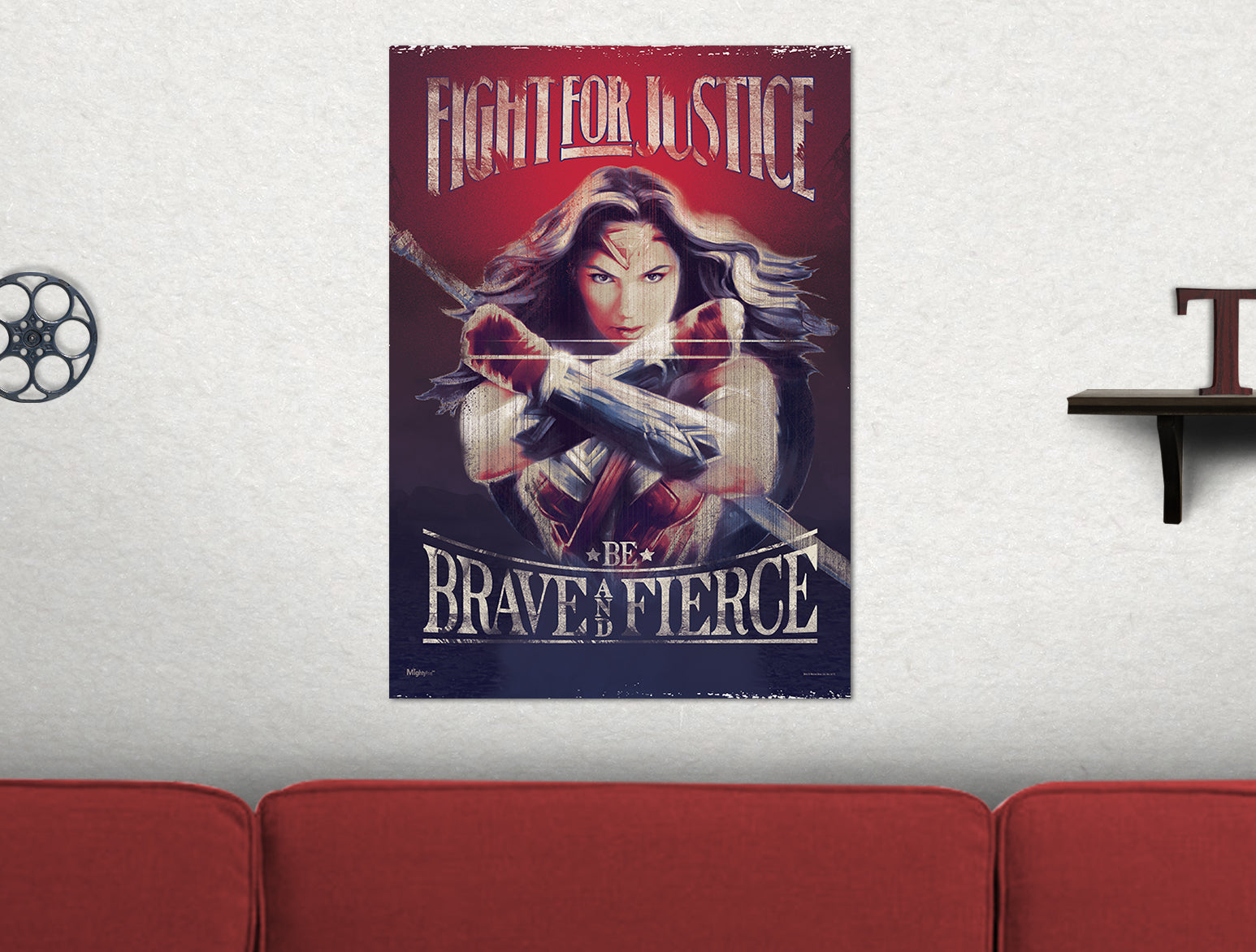 Wonder Woman (Fight for Justice) MightyPrint™ Wall Art MP17240303