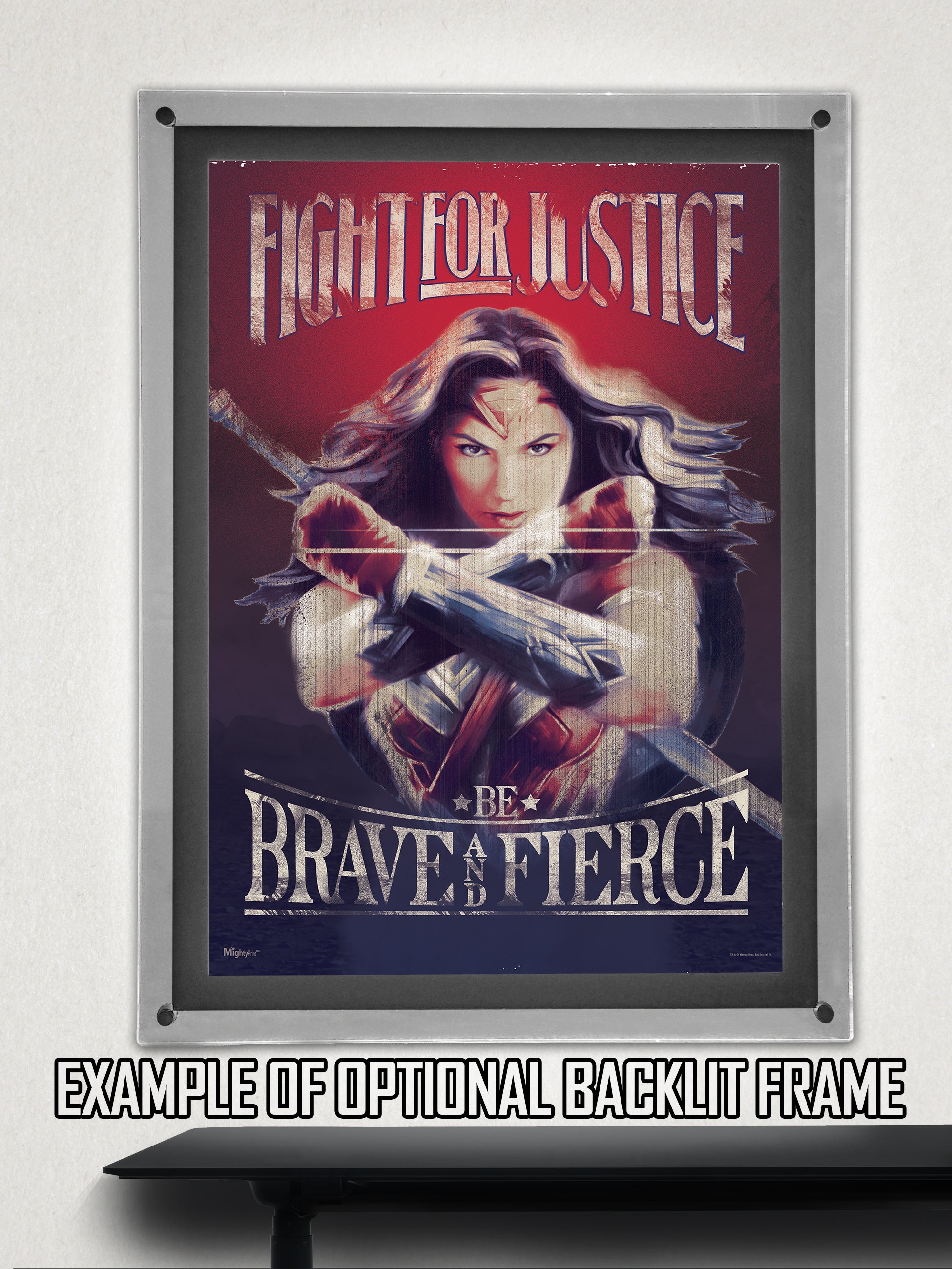 Wonder Woman (Fight for Justice) MightyPrint™ Wall Art MP17240303