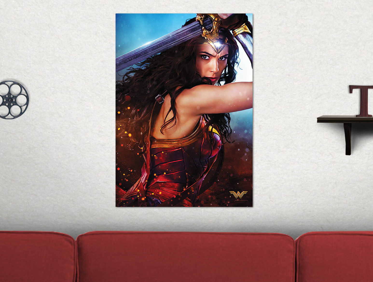 Wonder Woman (The Sword of Justice) MightyPrint™ Wall Art MP17240306