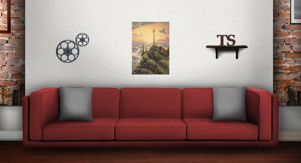 Thomas Kinkade Studios (Sunrise Cross) MightyPrint™ Wall Art MP17240318